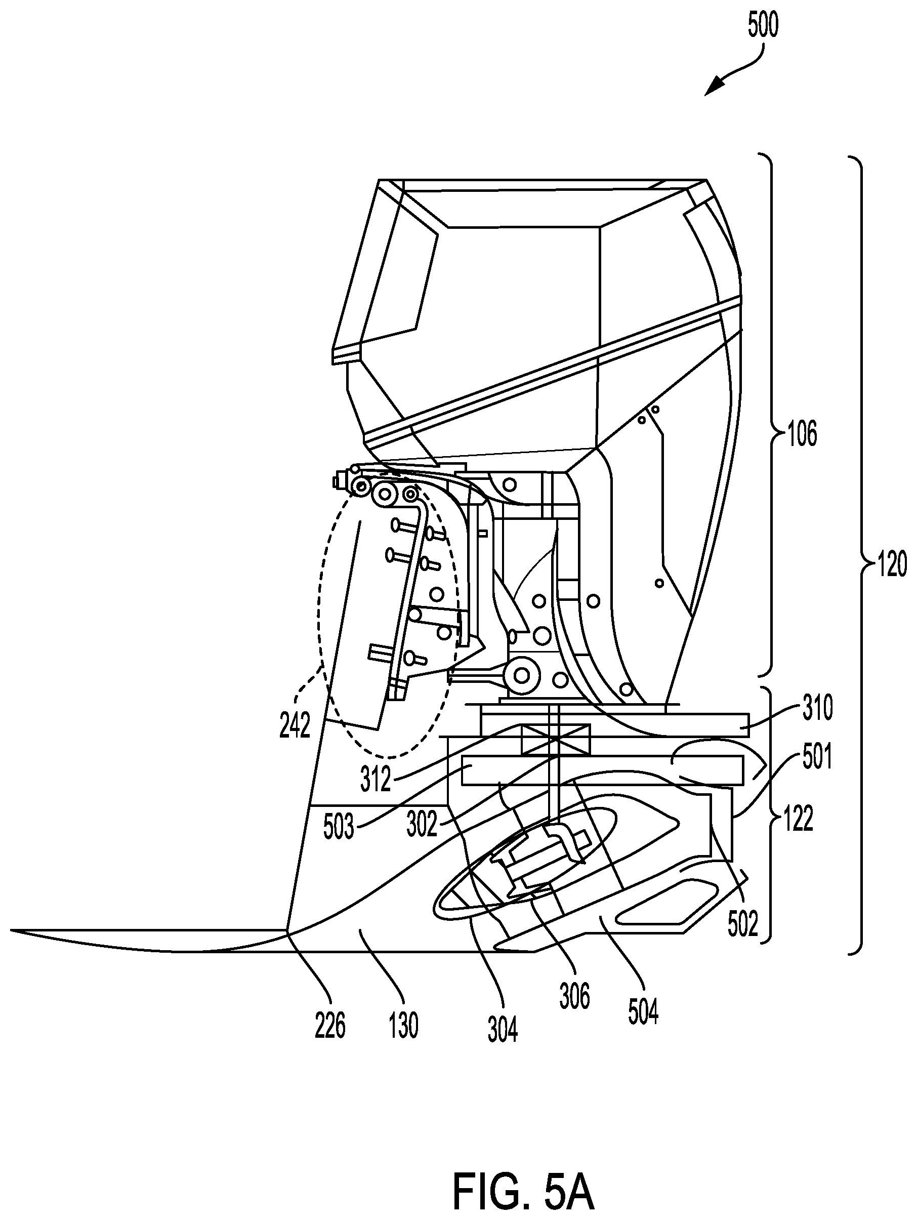 Patent US12319396 Figure 16 – Vessel propelling system and assembly