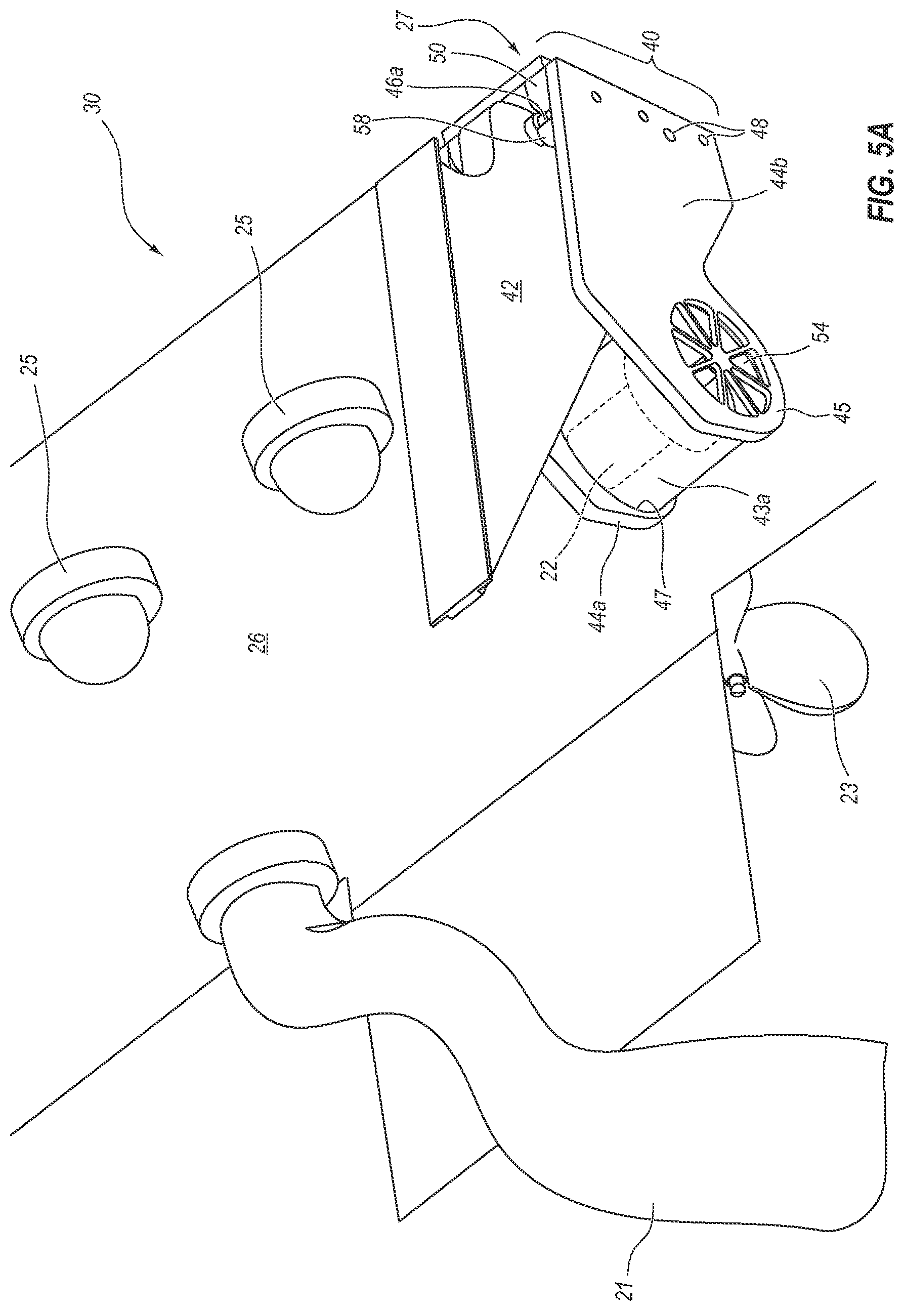 Patent US12319397 Figure 6 – Thrust system for steering marine vessels