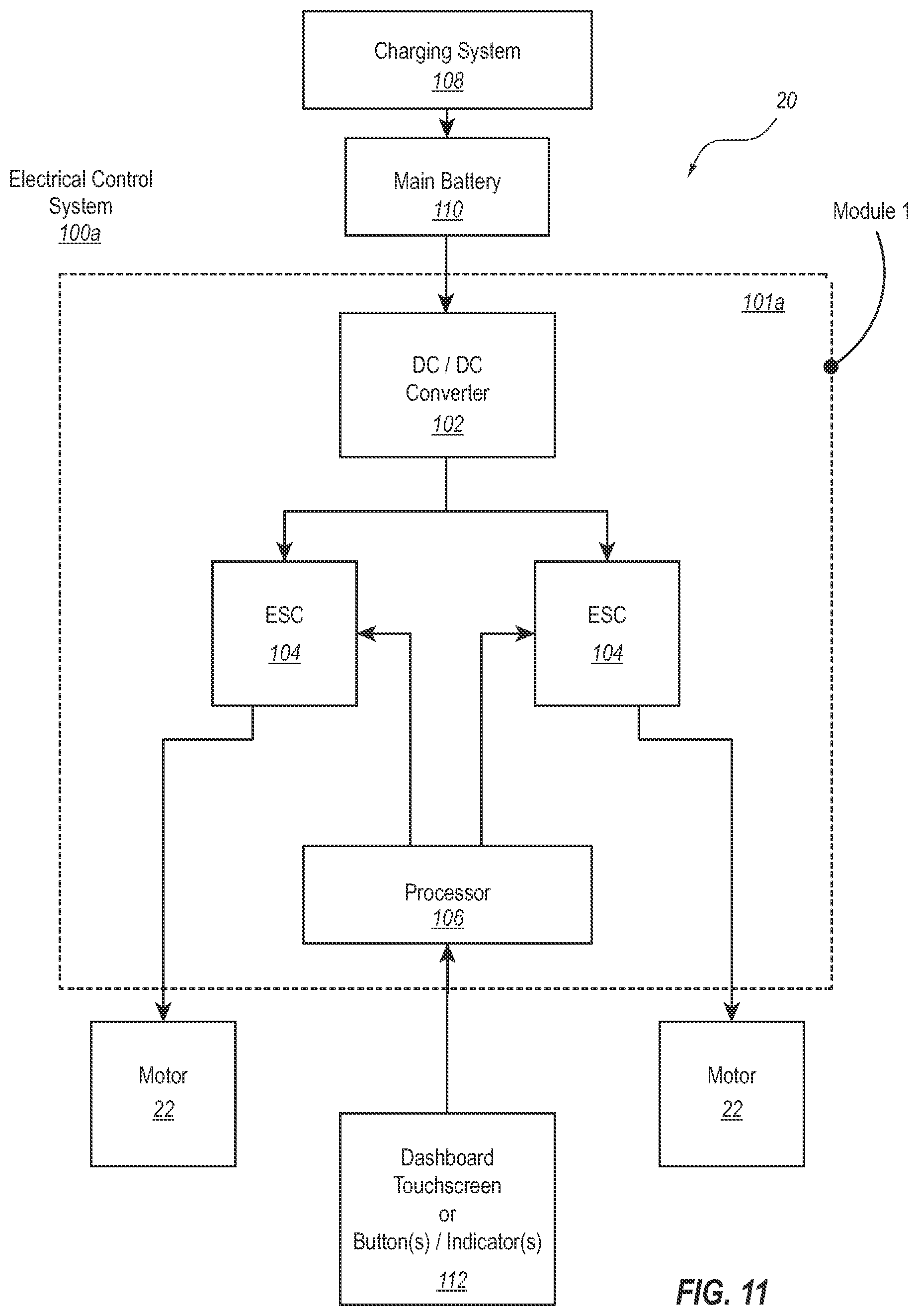 Patent US12319397 Figure 20 – Thrust system for steering marine vessels