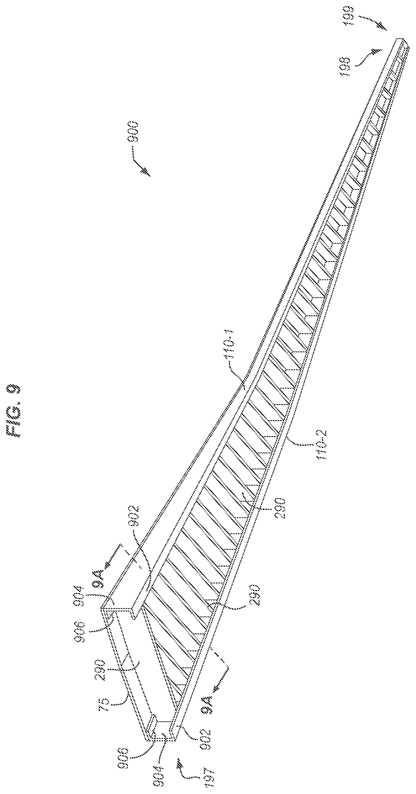 Patent US12319398 Figure 10 – Fabrication of multi-segment spars