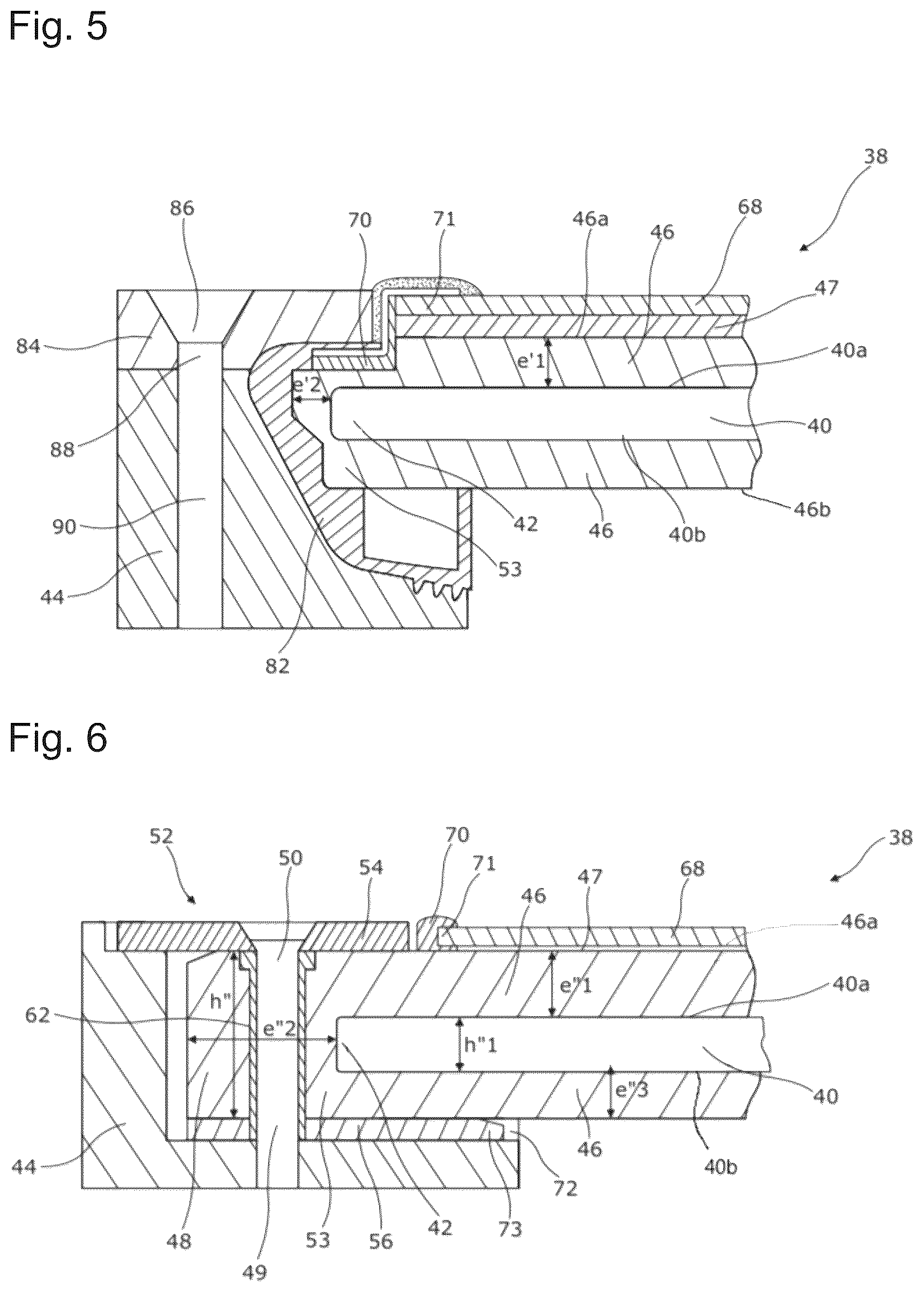 Patent US12319399 Figure 3 – Windshield architecture and aircraft provided with such a windshield