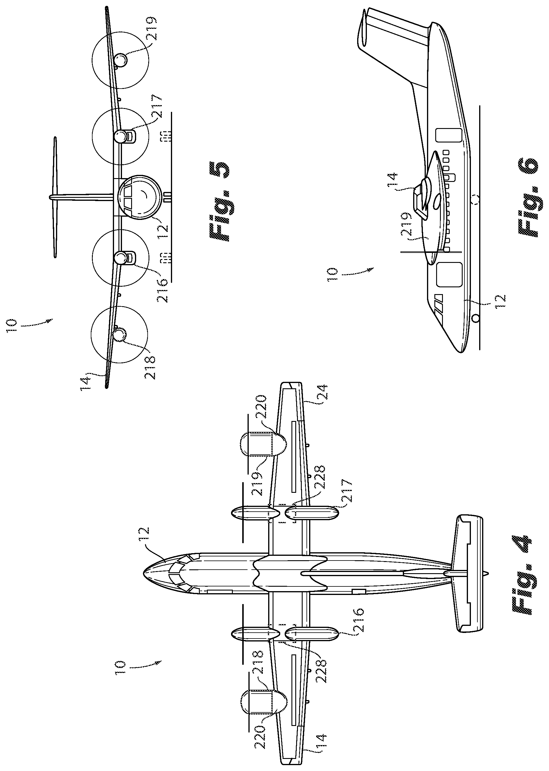 Patent US12319400 Figure 2 – Aircraft propulsion system and methods of feathering