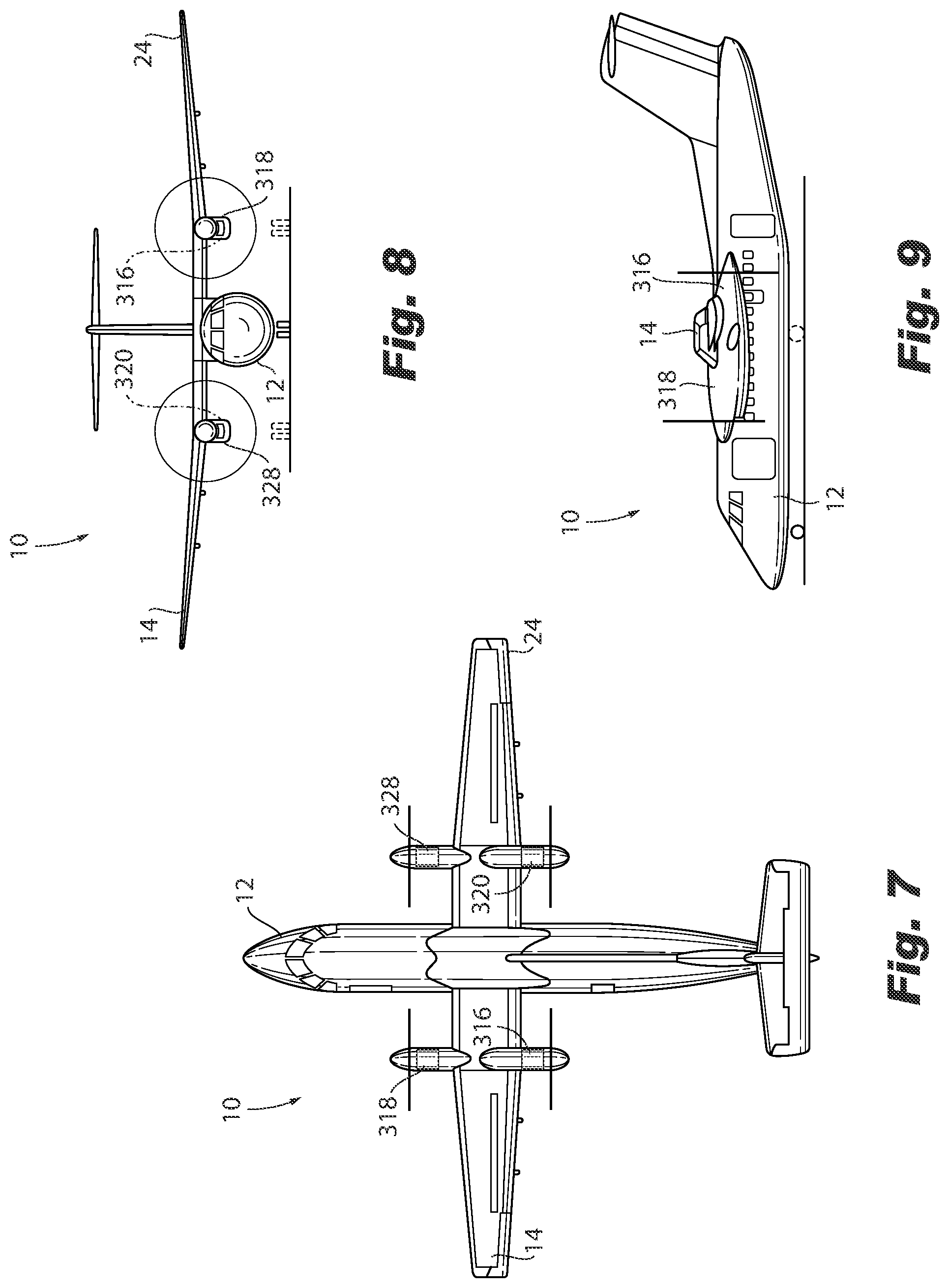 Patent US12319400 Figure 3 – Aircraft propulsion system and methods of feathering