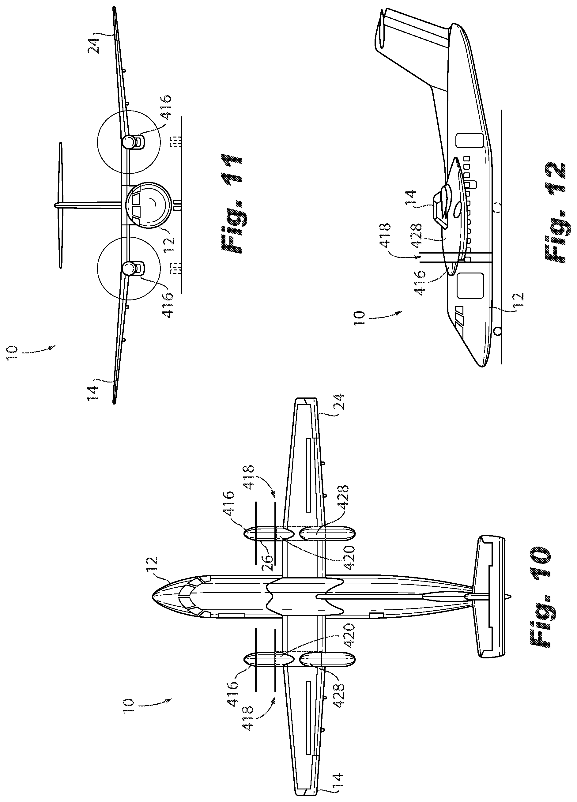 Patent US12319400 Figure 4 – Aircraft propulsion system and methods of feathering