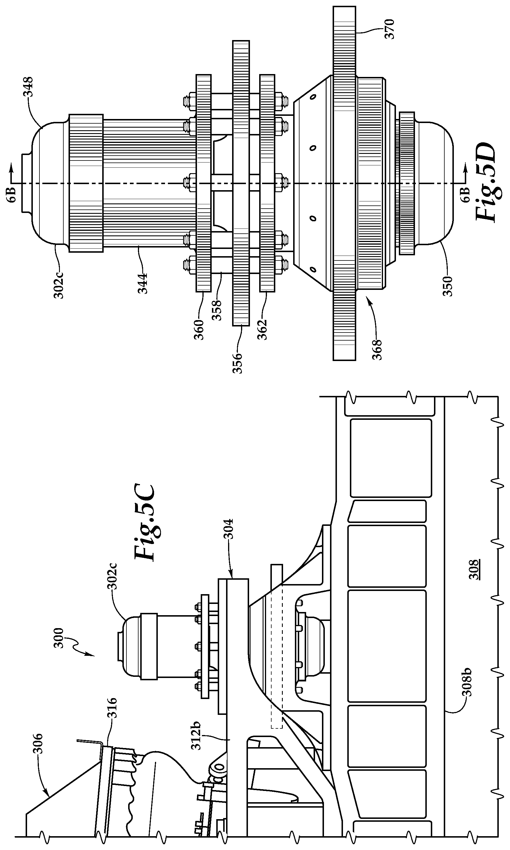 Patent US12319406 Figure 7 – Vibration isolation systems for compound helicopters