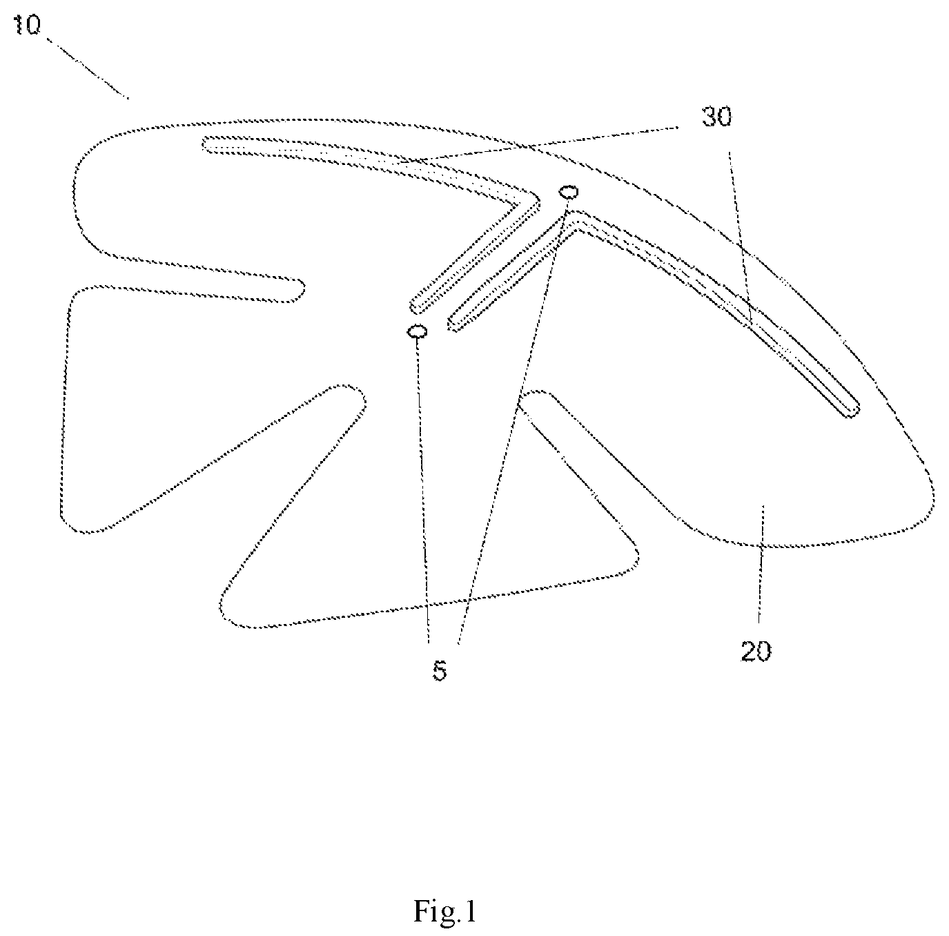 Patent US12319407 Figure 1 – Light kite
