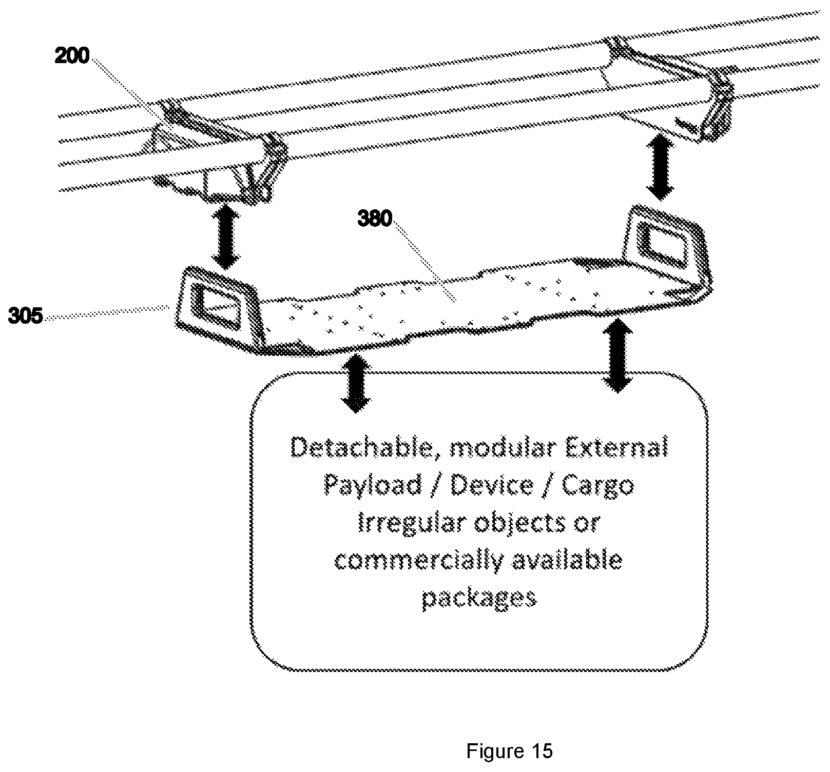 Patent US12319410 Figure 16 – Unmanned aircraft payload system and method
