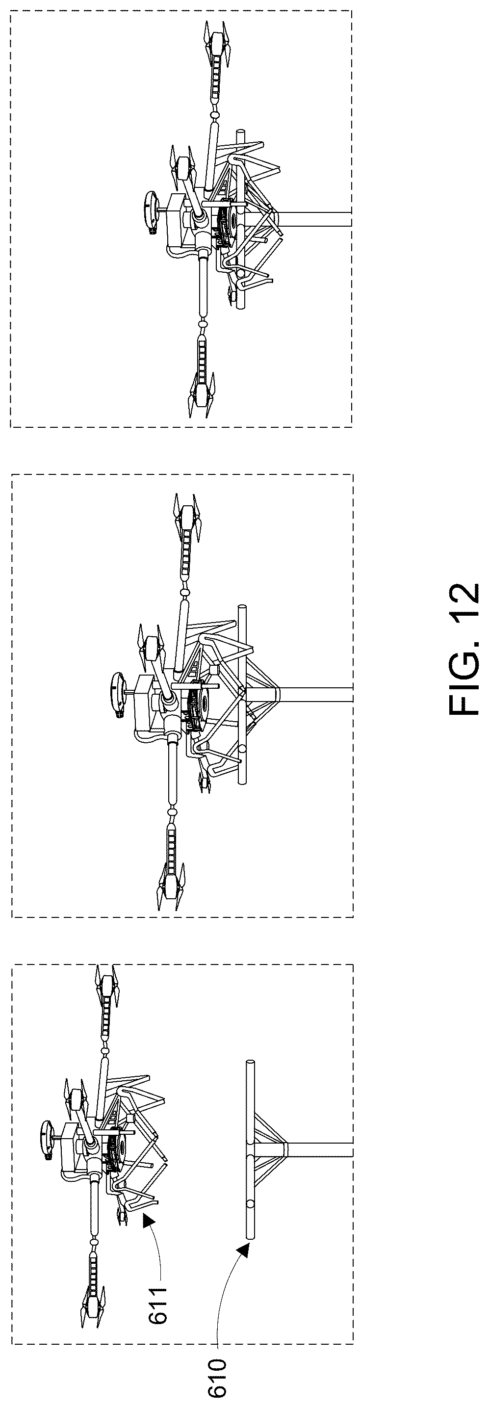 Patent US12319411 Figure 17 – Drone deployable modular system for remote solar energy generation