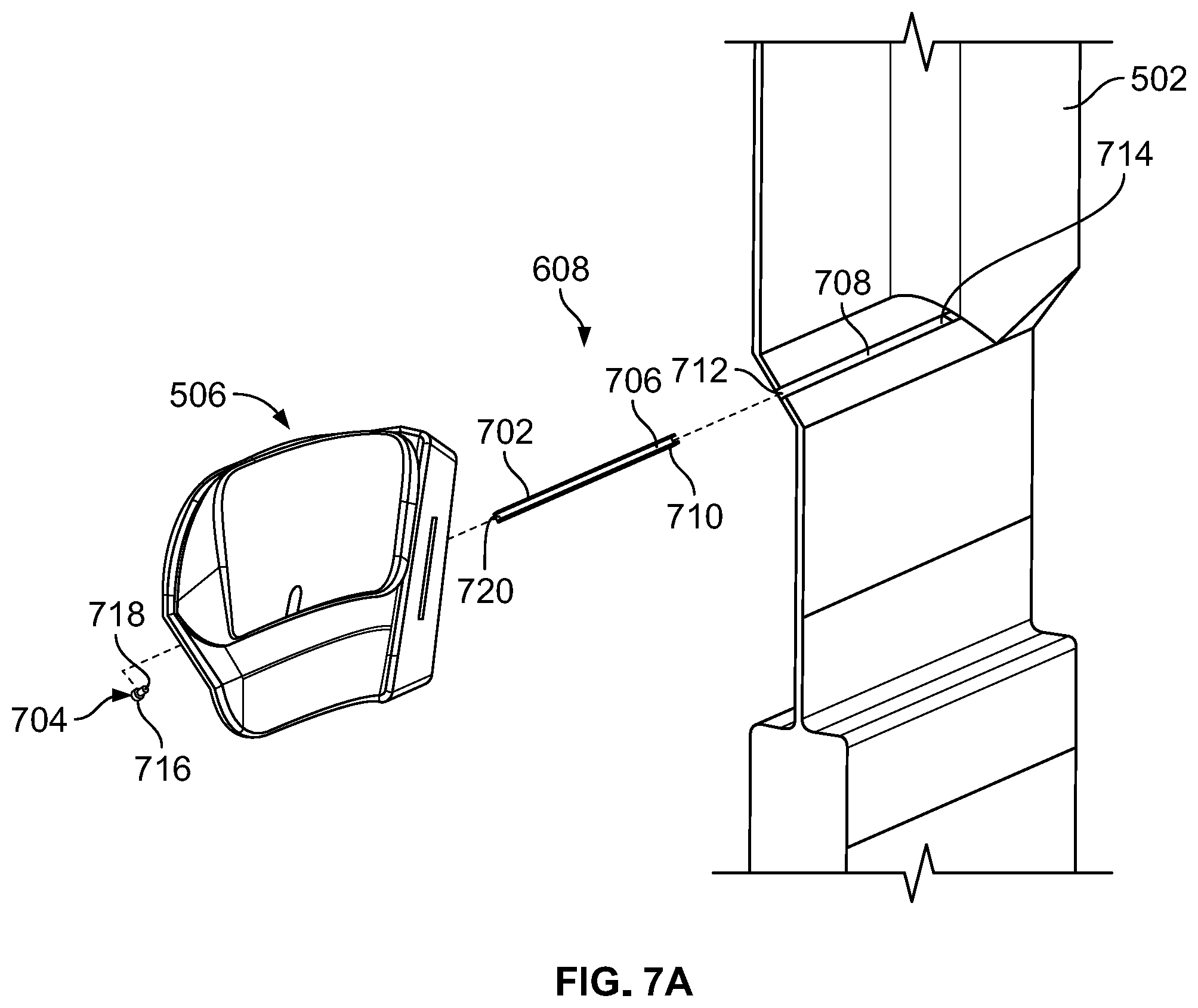 Patent US12319412 Figure 10 – Lateral sleep systems for aircraft