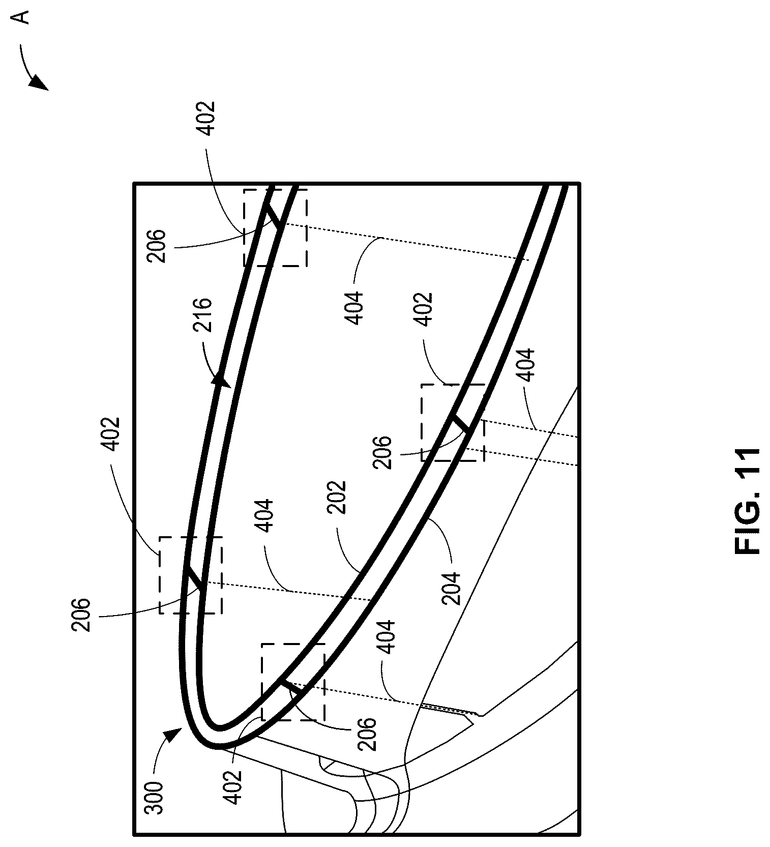 Patent US12319417 Figure 11 – Reverse flow gas turbine engine having electric machine