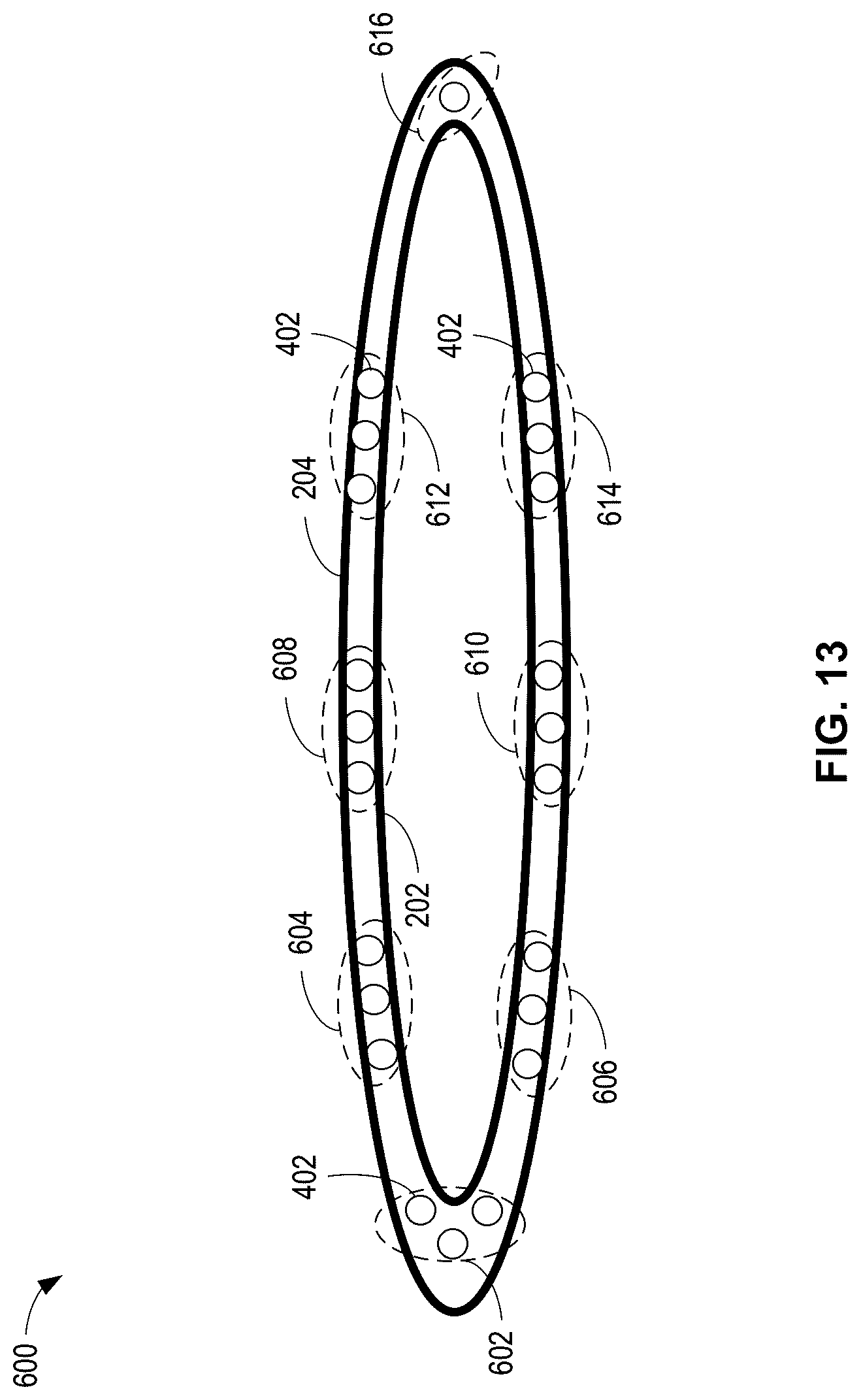 Patent US12319417 Figure 13 – Reverse flow gas turbine engine having electric machine