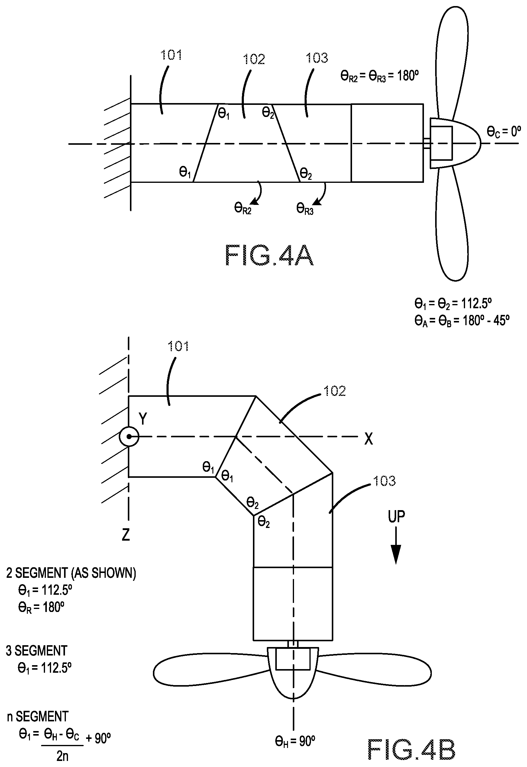 Patent US12319418 Figure 4 – Articulating motor mount