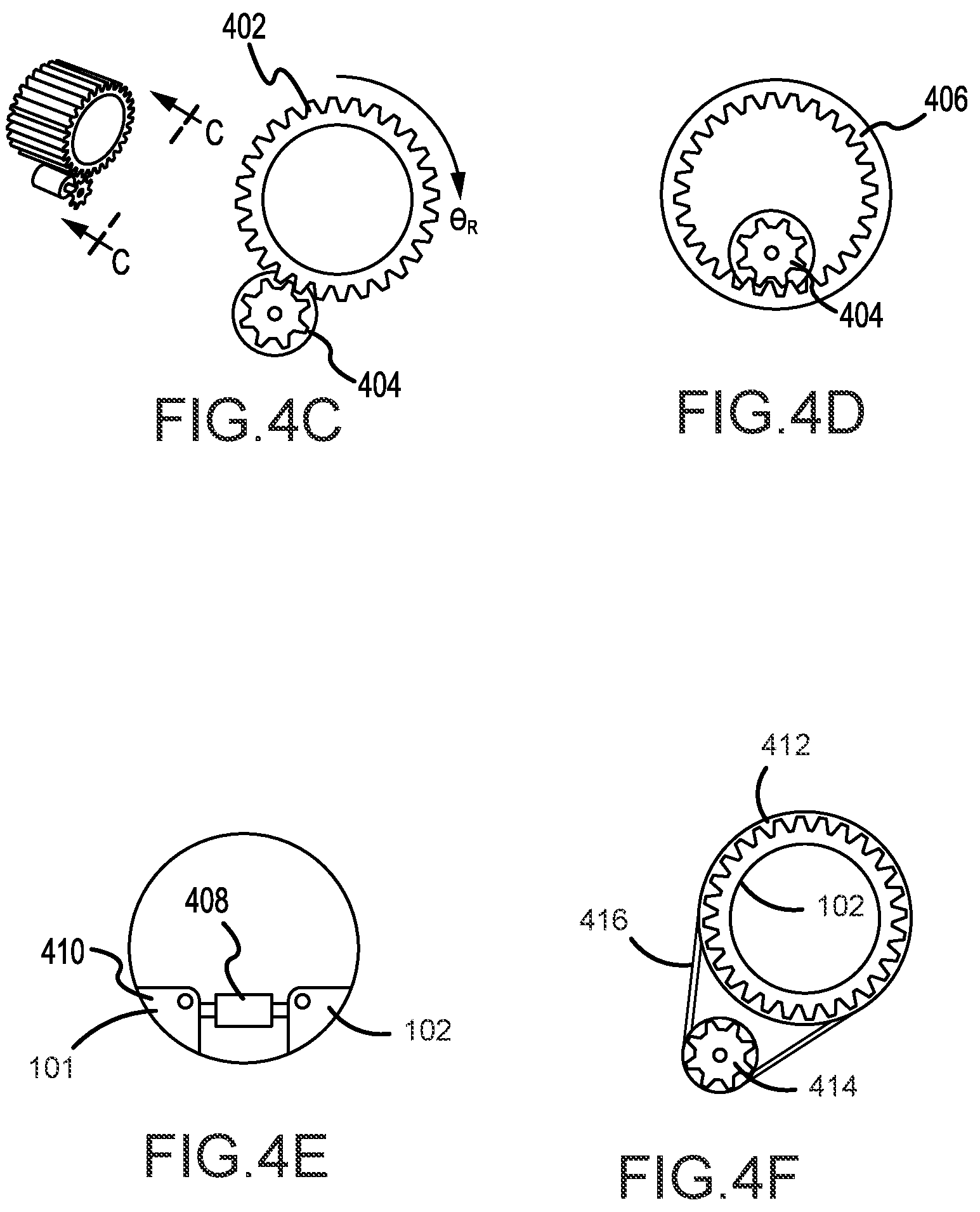 Patent US12319418 Figure 5 – Articulating motor mount