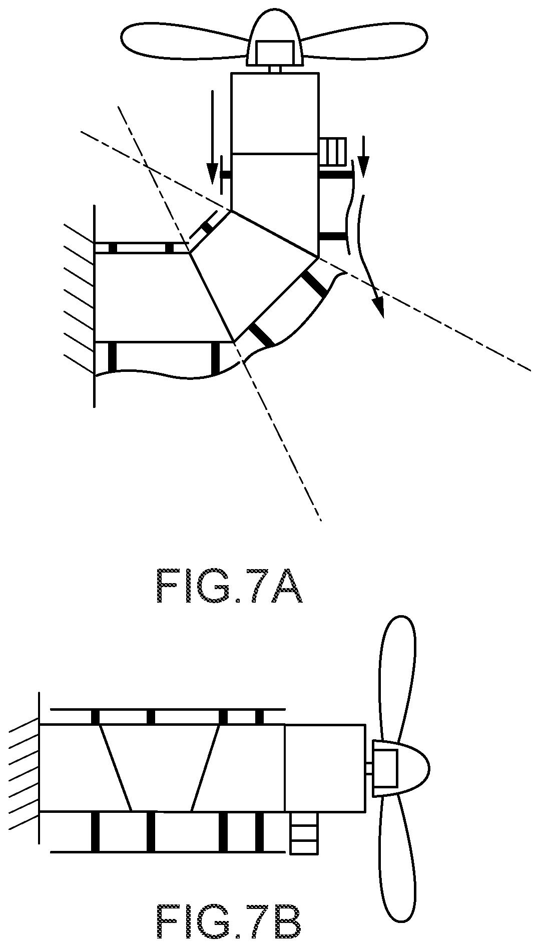 Patent US12319418 Figure 8 – Articulating motor mount