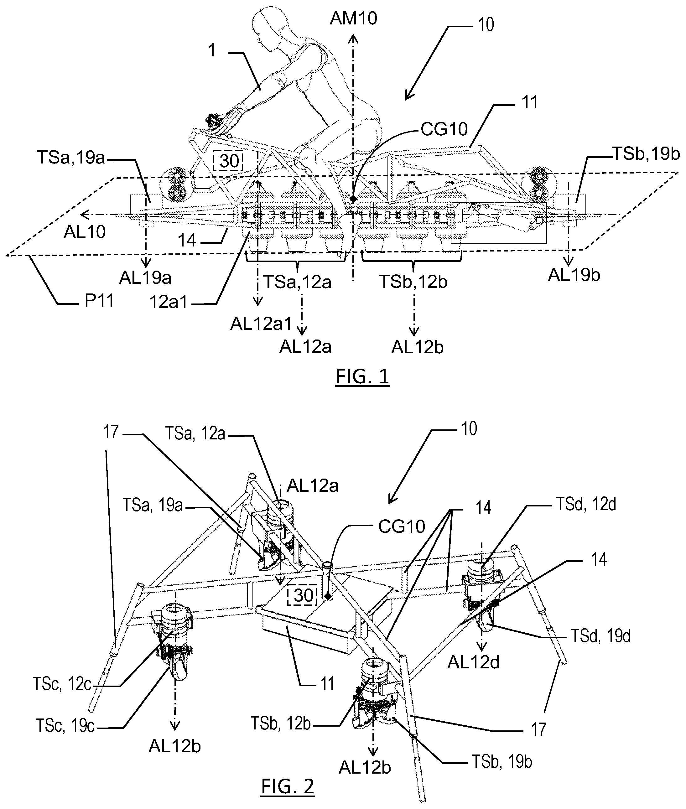 Patent US12319423 — Method for controlling a thrust unit for a propulsion device — Figure 1