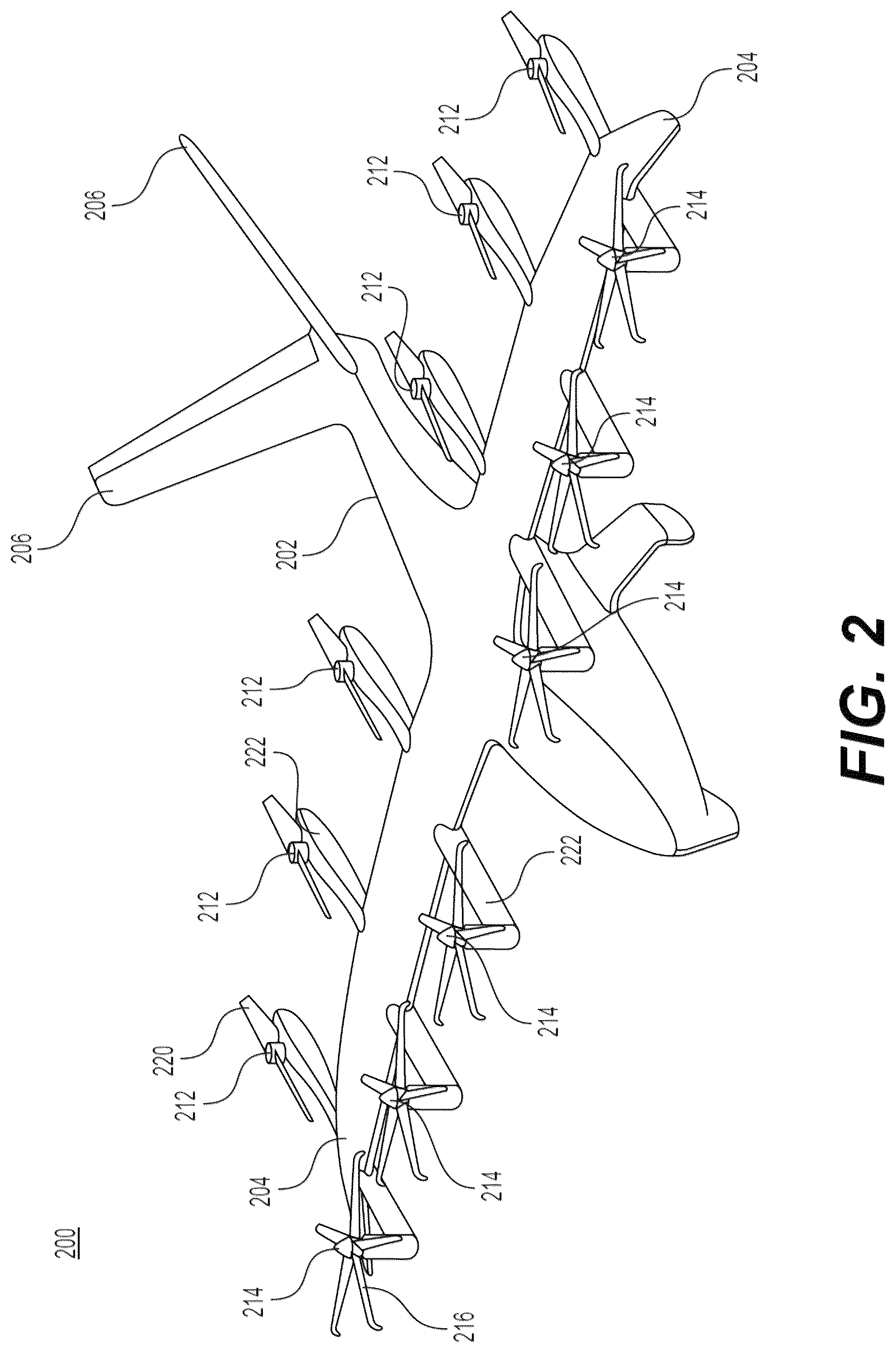 Patent US12319424 Figure 2 – Balancing and measuring circuit for high voltage systems