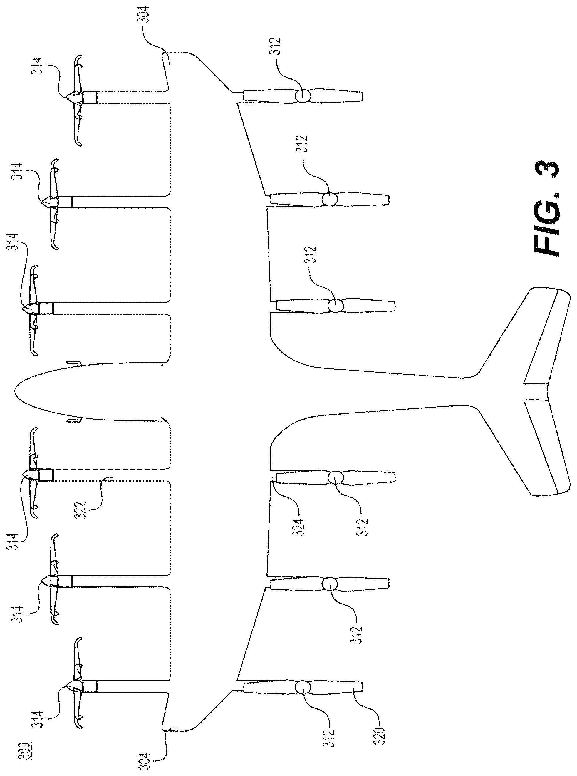 Patent US12319424 Figure 3 – Balancing and measuring circuit for high voltage systems