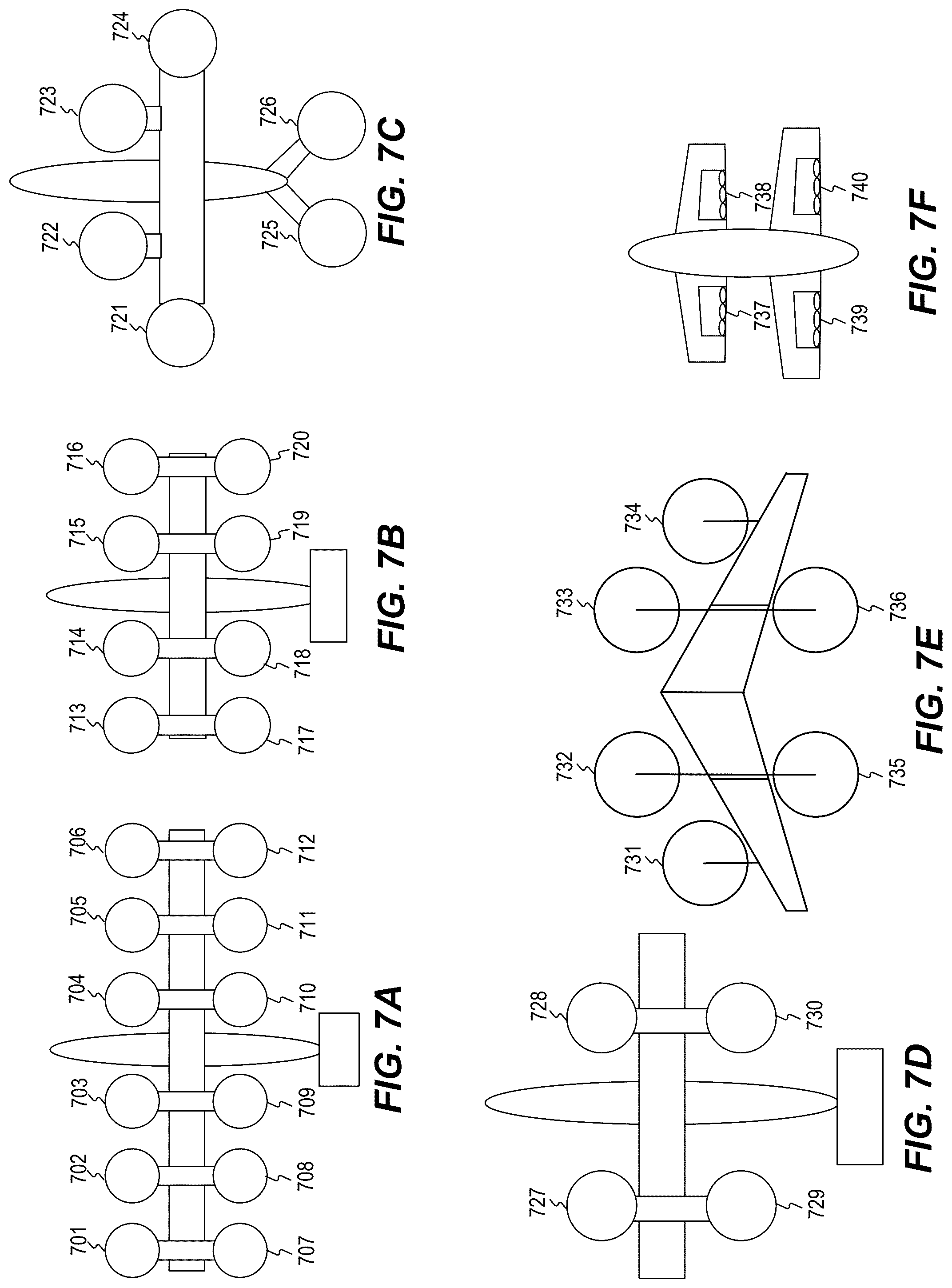 Patent US12319424 Figure 7 – Balancing and measuring circuit for high voltage systems
