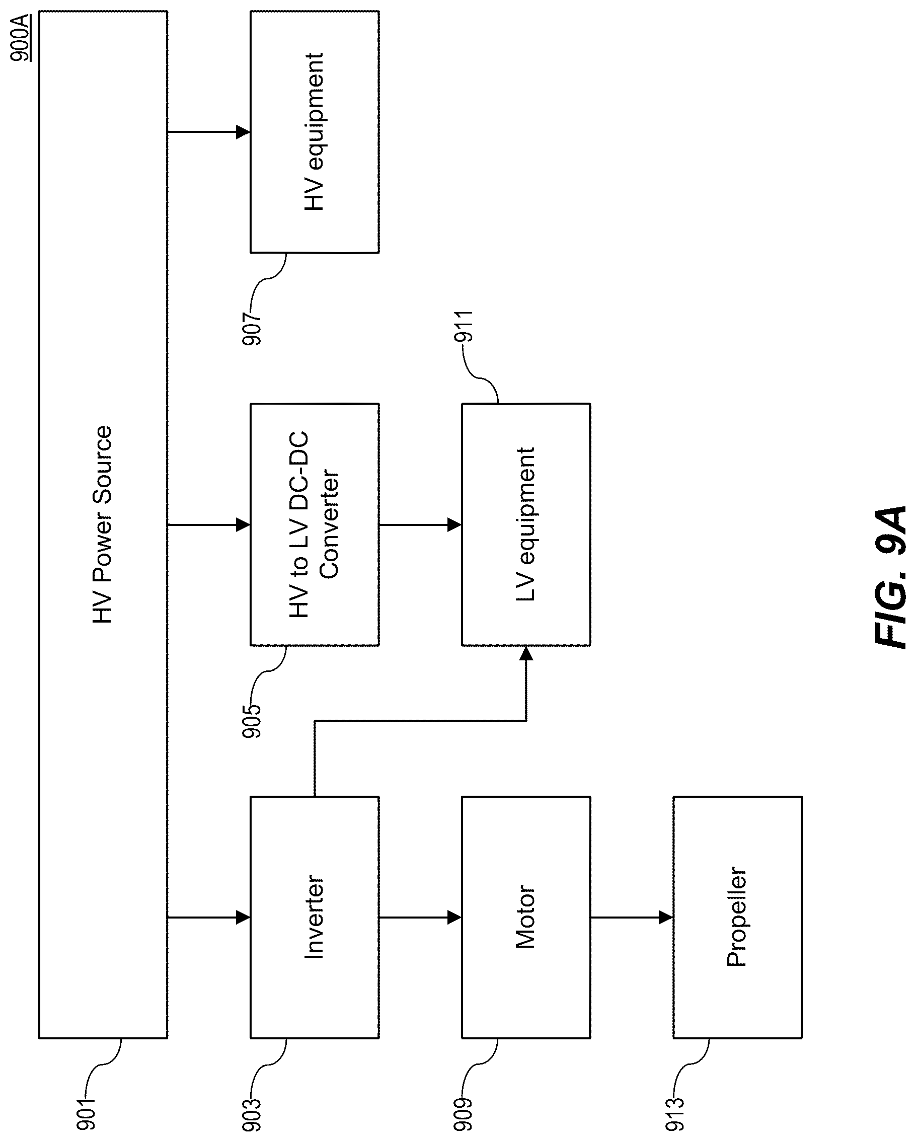Patent US12319424 Figure 10 – Balancing and measuring circuit for high voltage systems