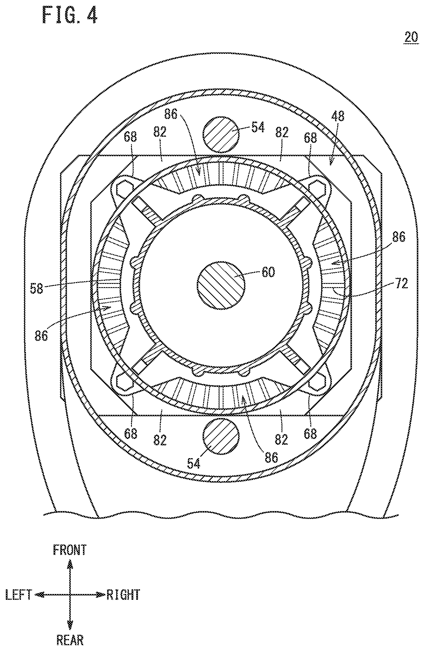 Patent US12319426 Figure 4 – Aircraft propulsion system comprising a cooling system