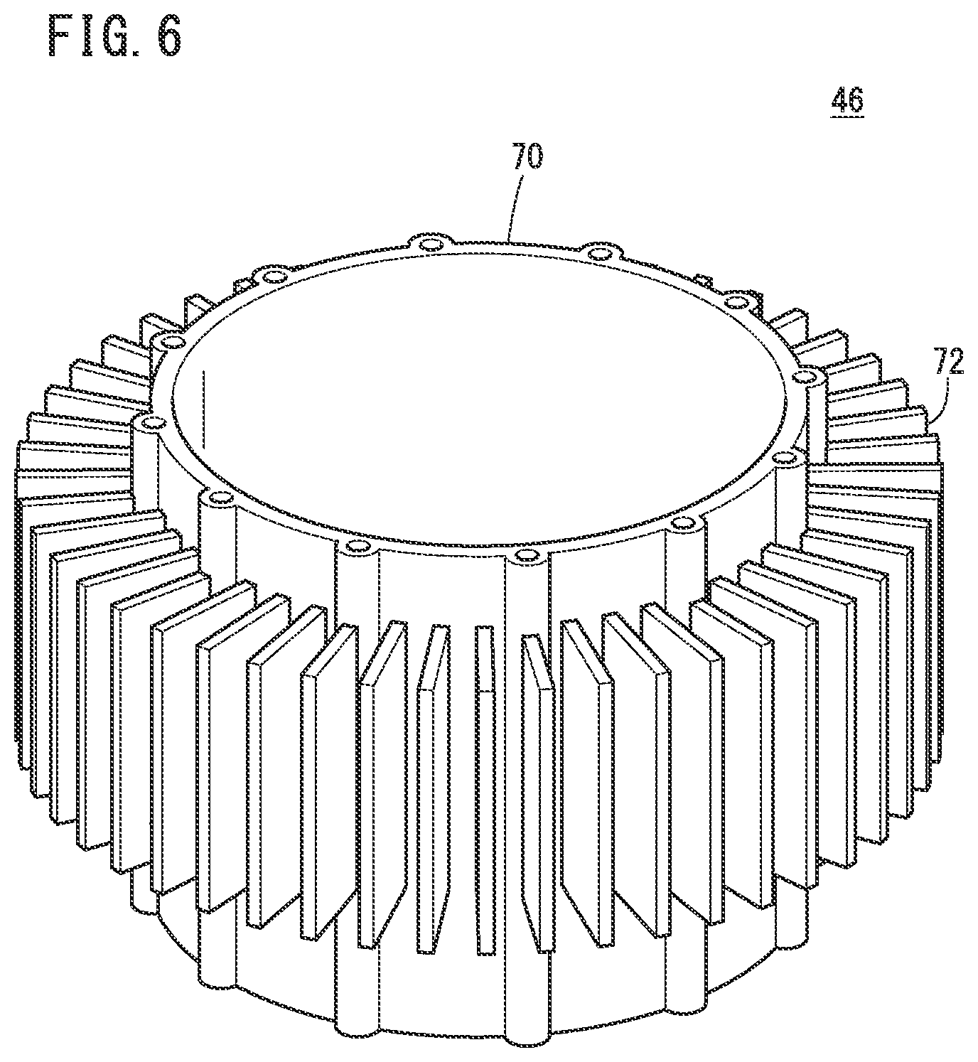Patent US12319426 Figure 6 – Aircraft propulsion system comprising a cooling system