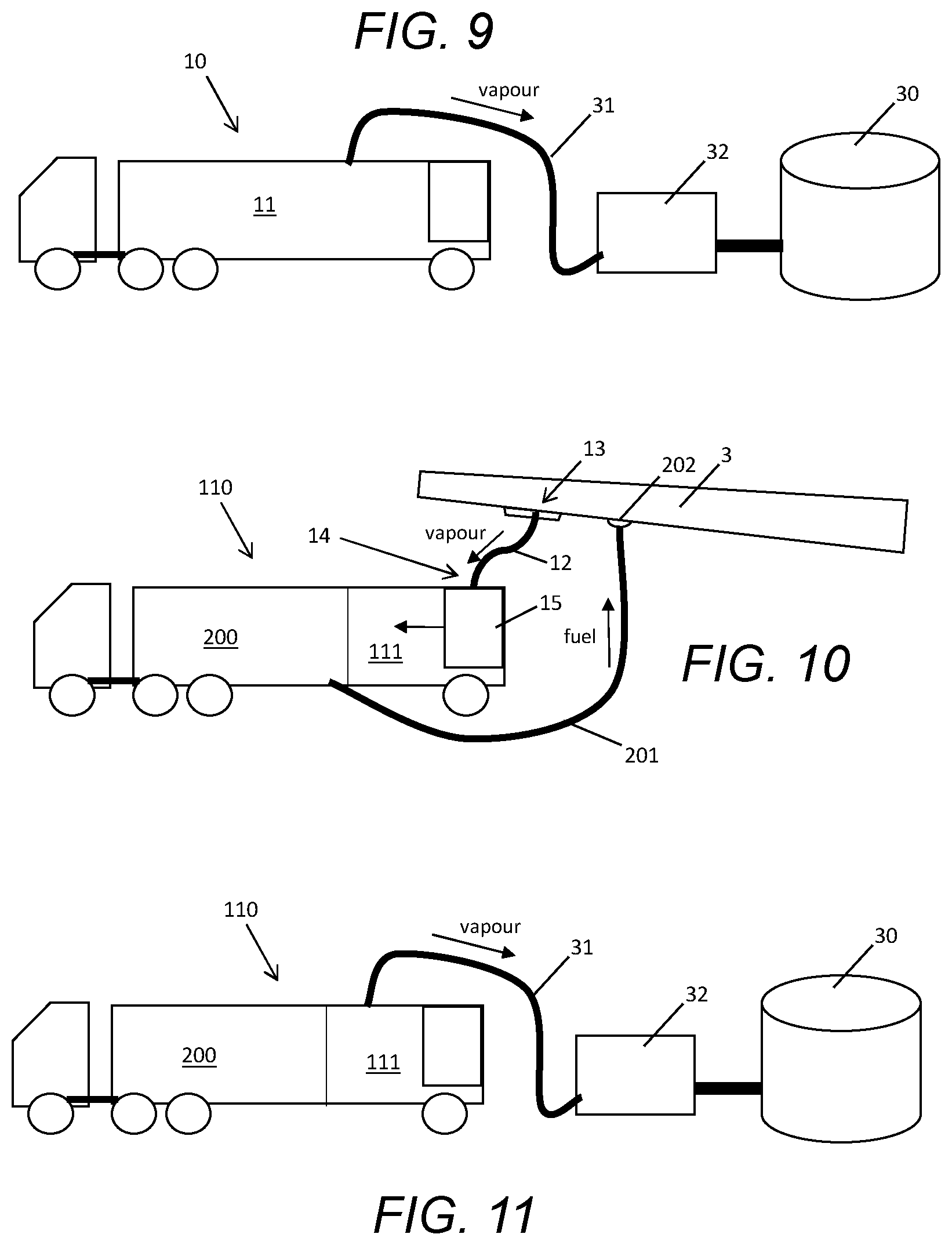 Patent US12319431 Figure 3 – Recovering fuel vapour from aircraft fuel tank