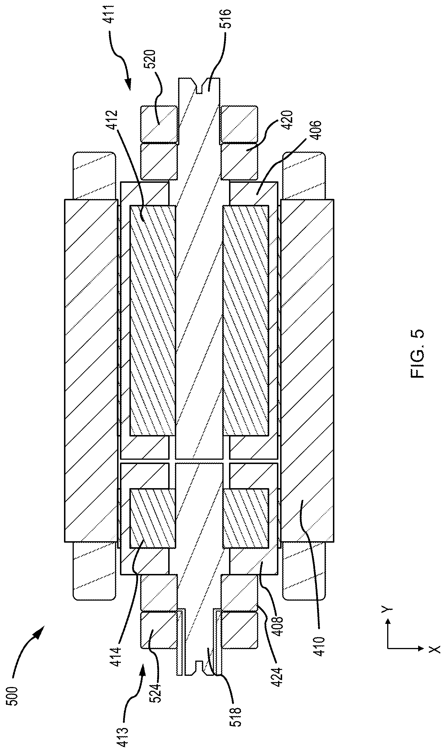 Patent US12319437 Figure 8 – Dual-rotor self-lift power drive unit