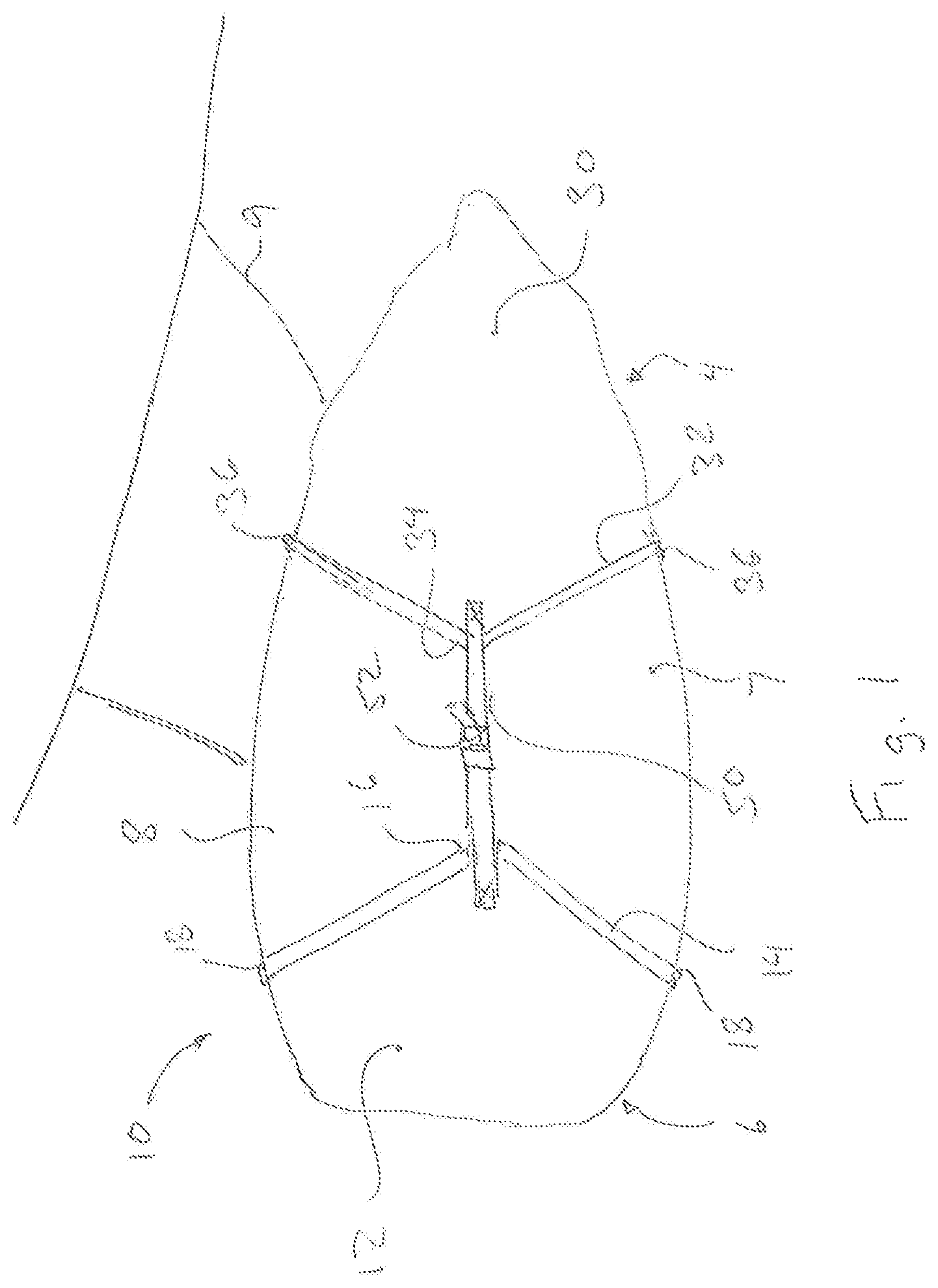 Patent US12319439 Figure 1 – Method and apparatus for covering an aircraft engine