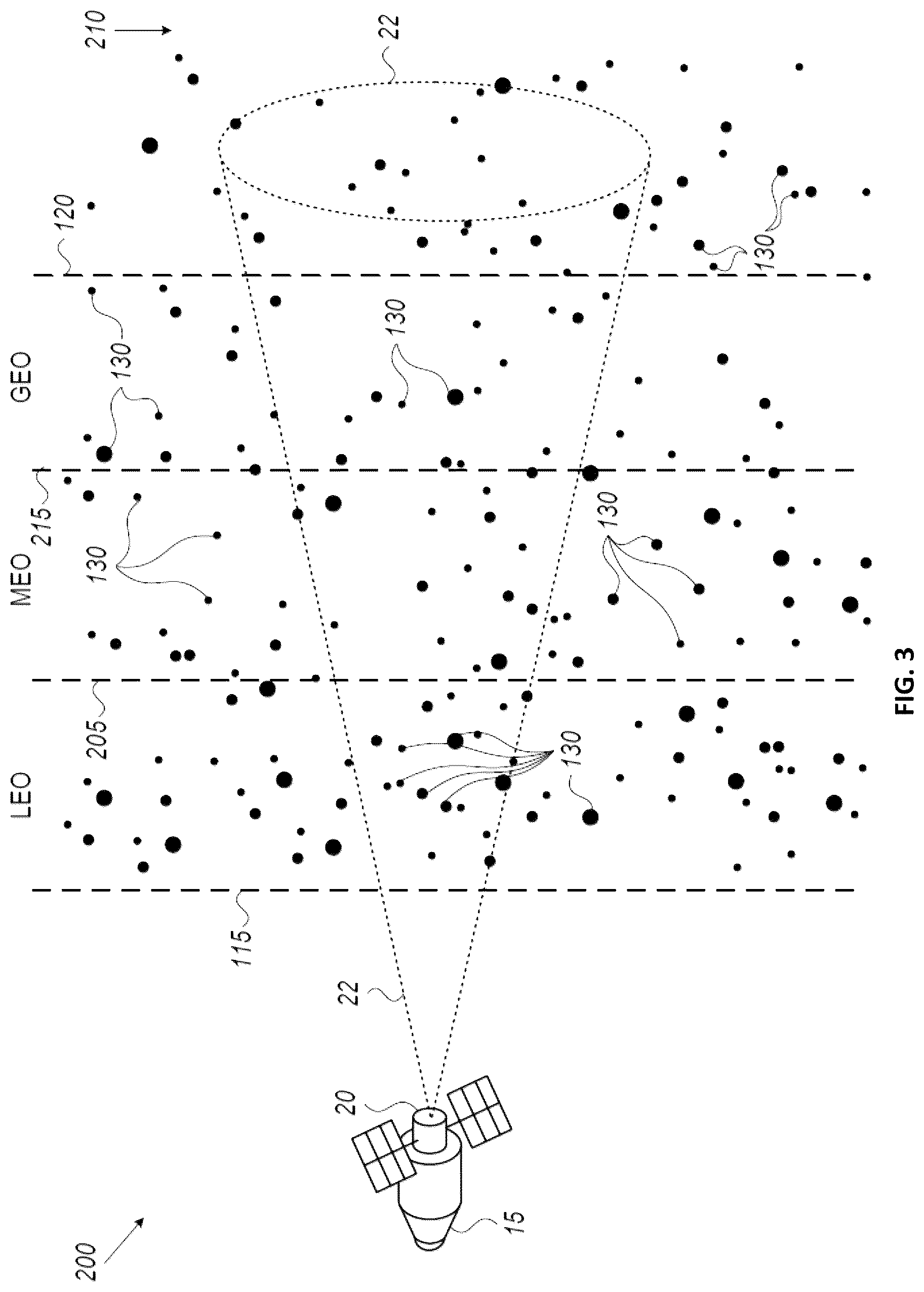Patent US12319444 Figure 3 – Systems and methods configured for simulating space-based imaging of resident space objects
