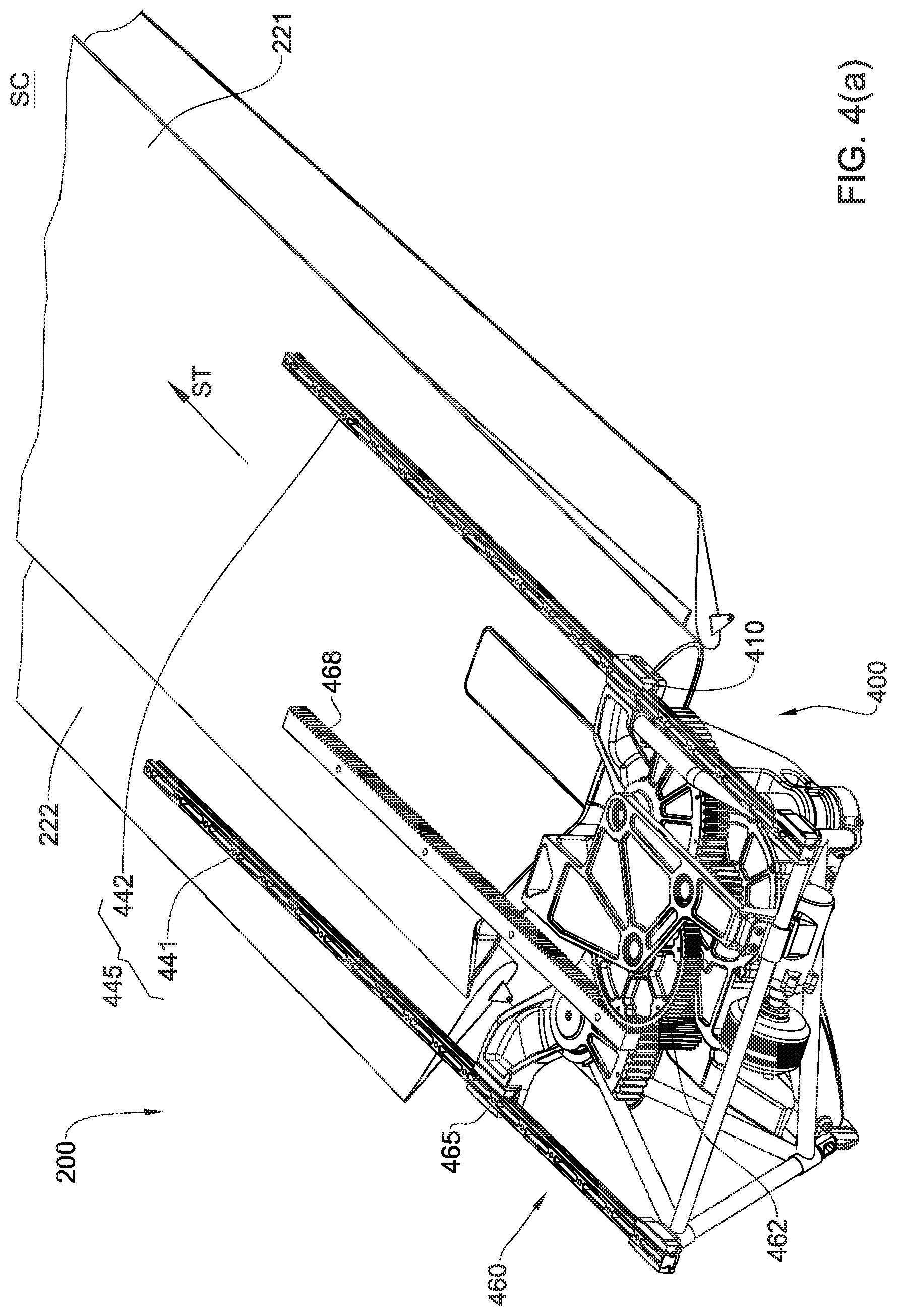 Patent US12319447 Figure 6 – Deployable wing system for air vehicle