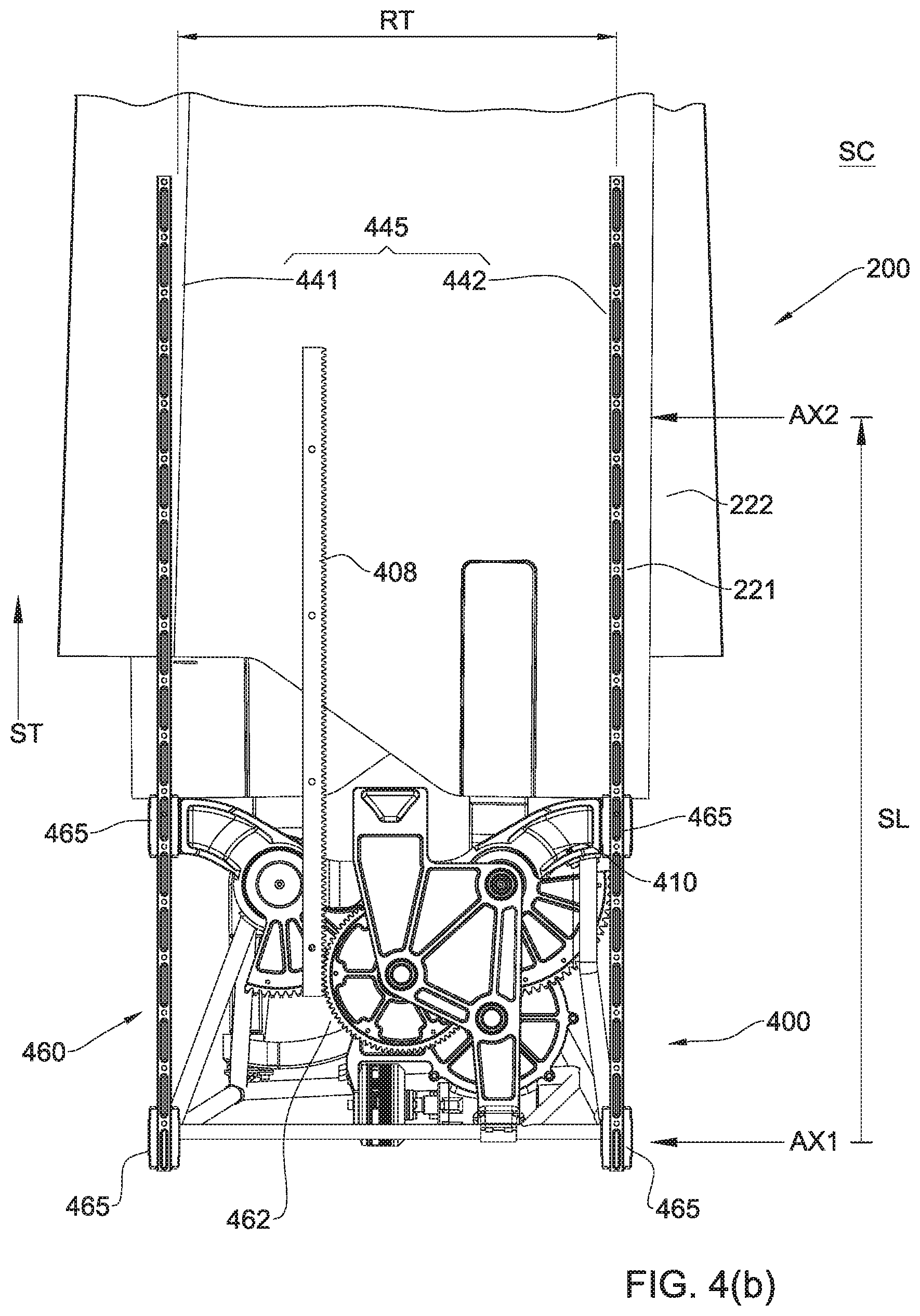 Patent US12319447 Figure 7 – Deployable wing system for air vehicle