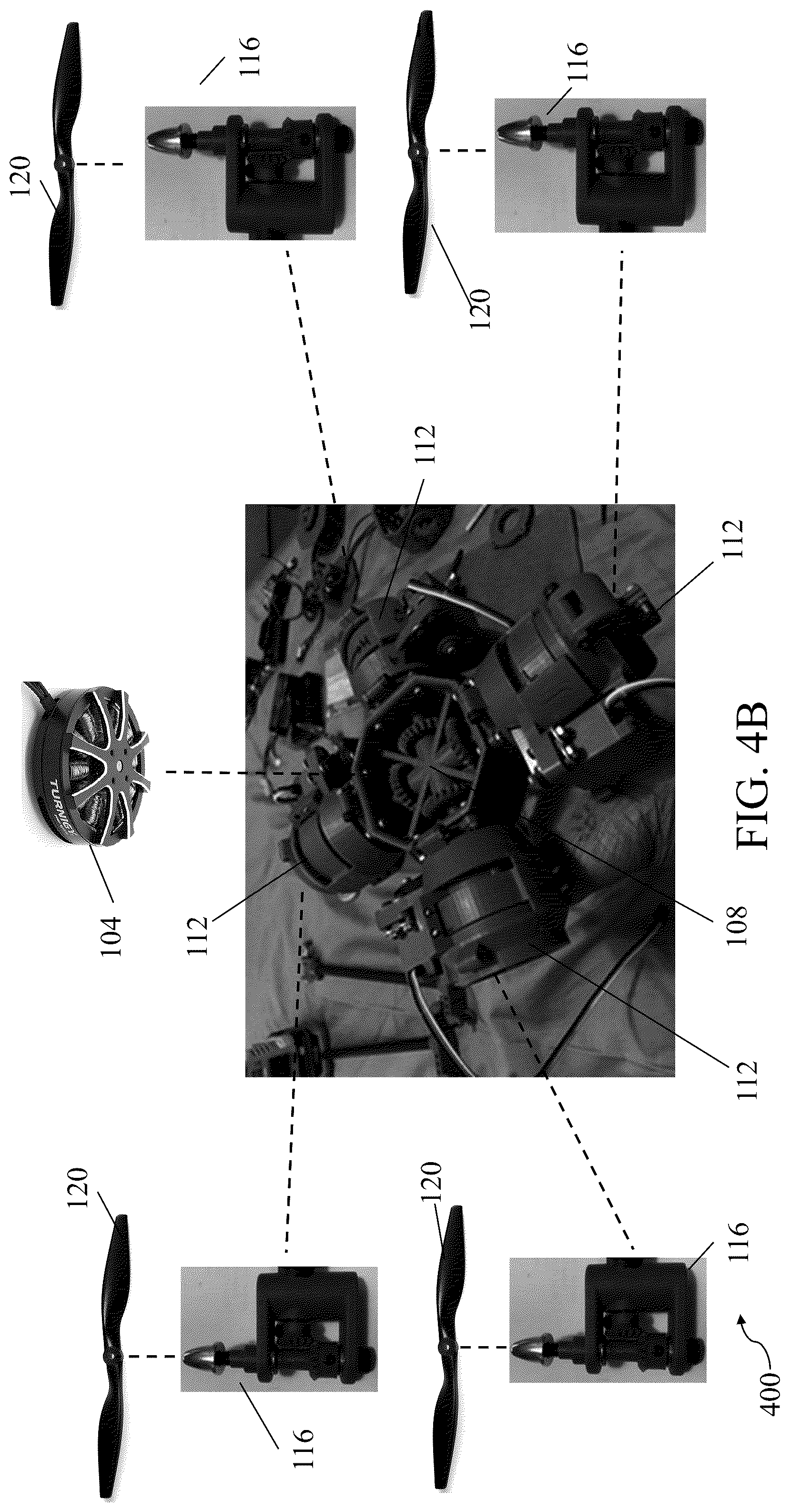 Patent US12319449 Figure 5 – Drone propulsion system