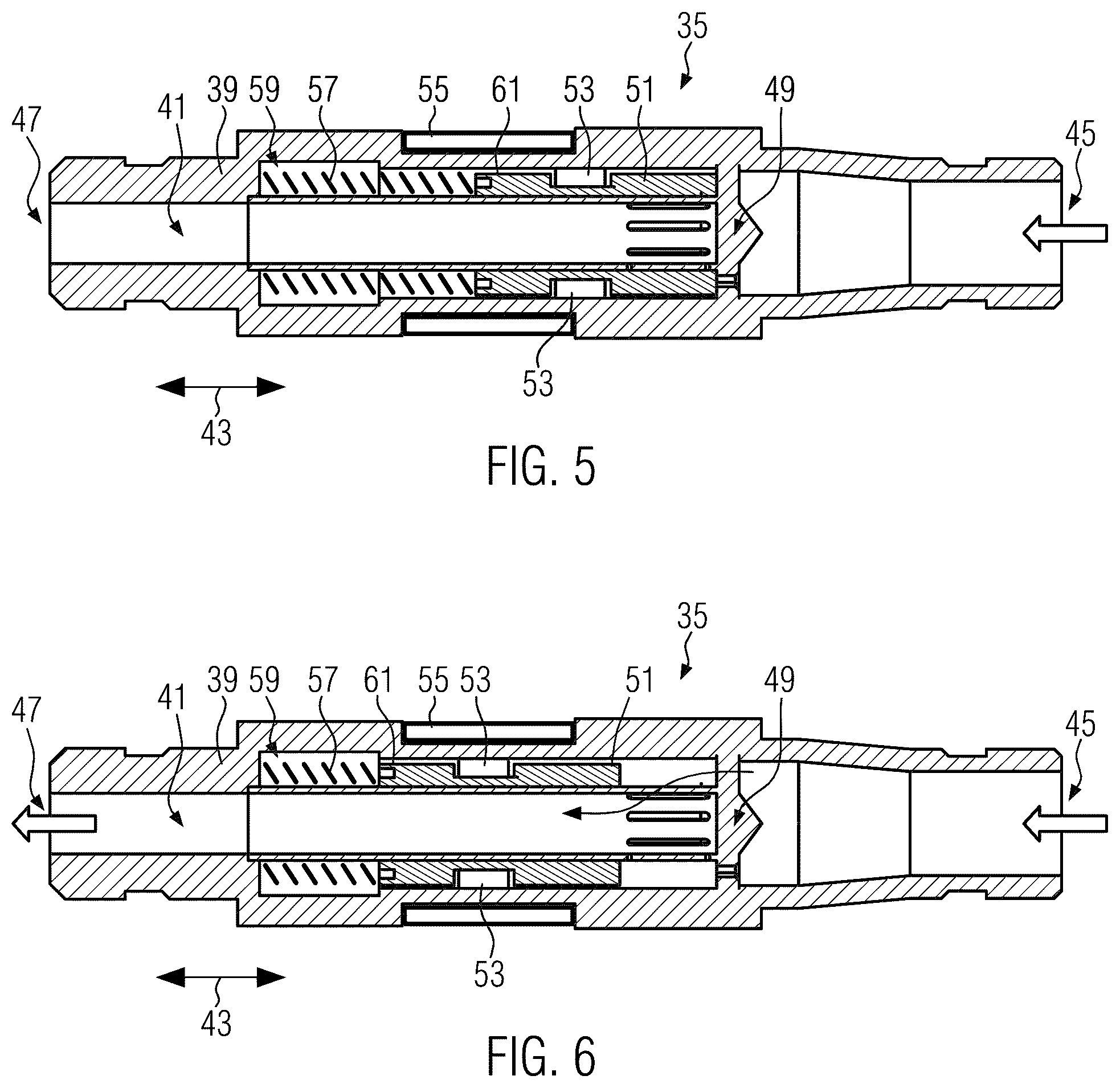 Patent US12319453 Figure 3 – Packaging machine with coaxial valve