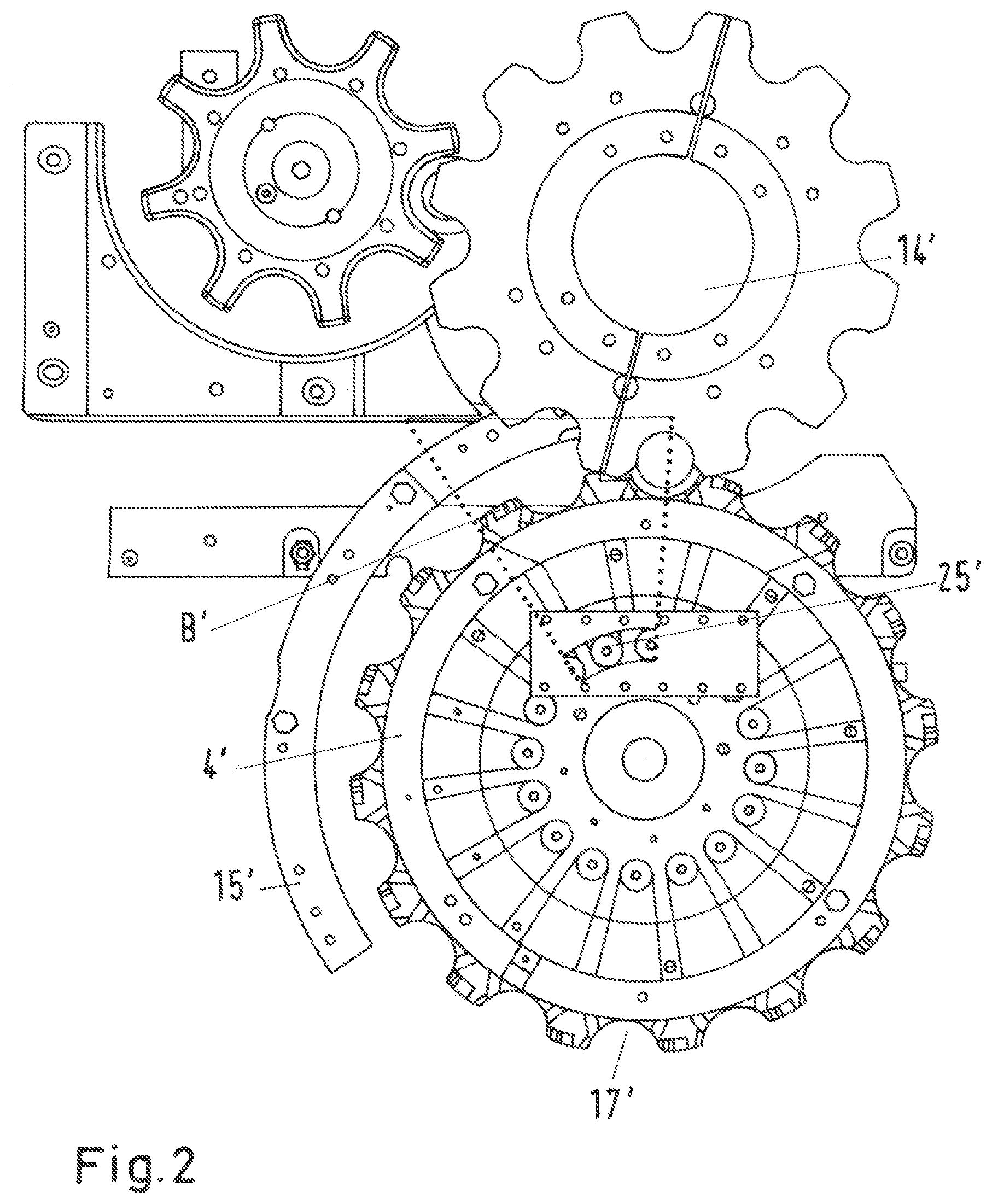 Patent US12319454 Figure 2 – Feeding device for sealer
