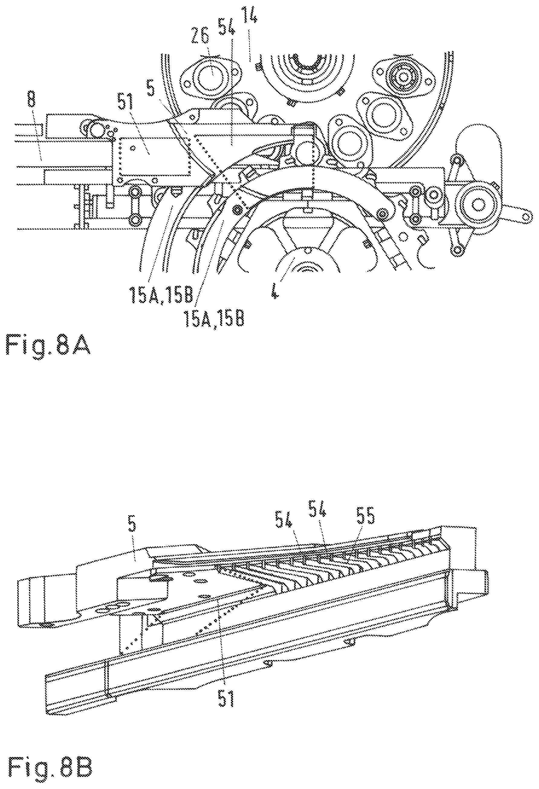 Patent US12319454 Figure 8 – Feeding device for sealer