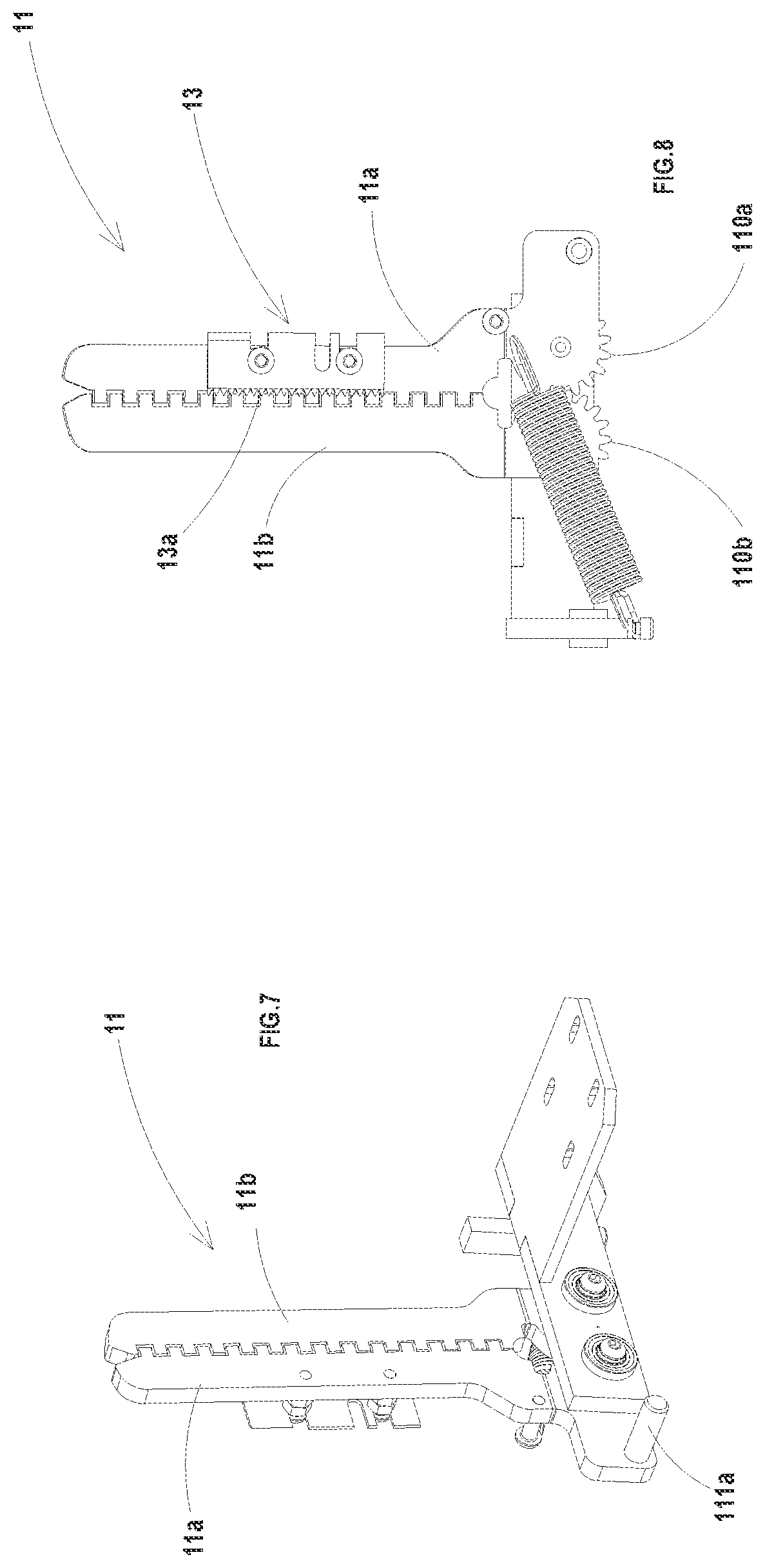 Patent US12319456 Figure 5 – Film gripping and releasing device for pallet wrapping machines and related method of operation