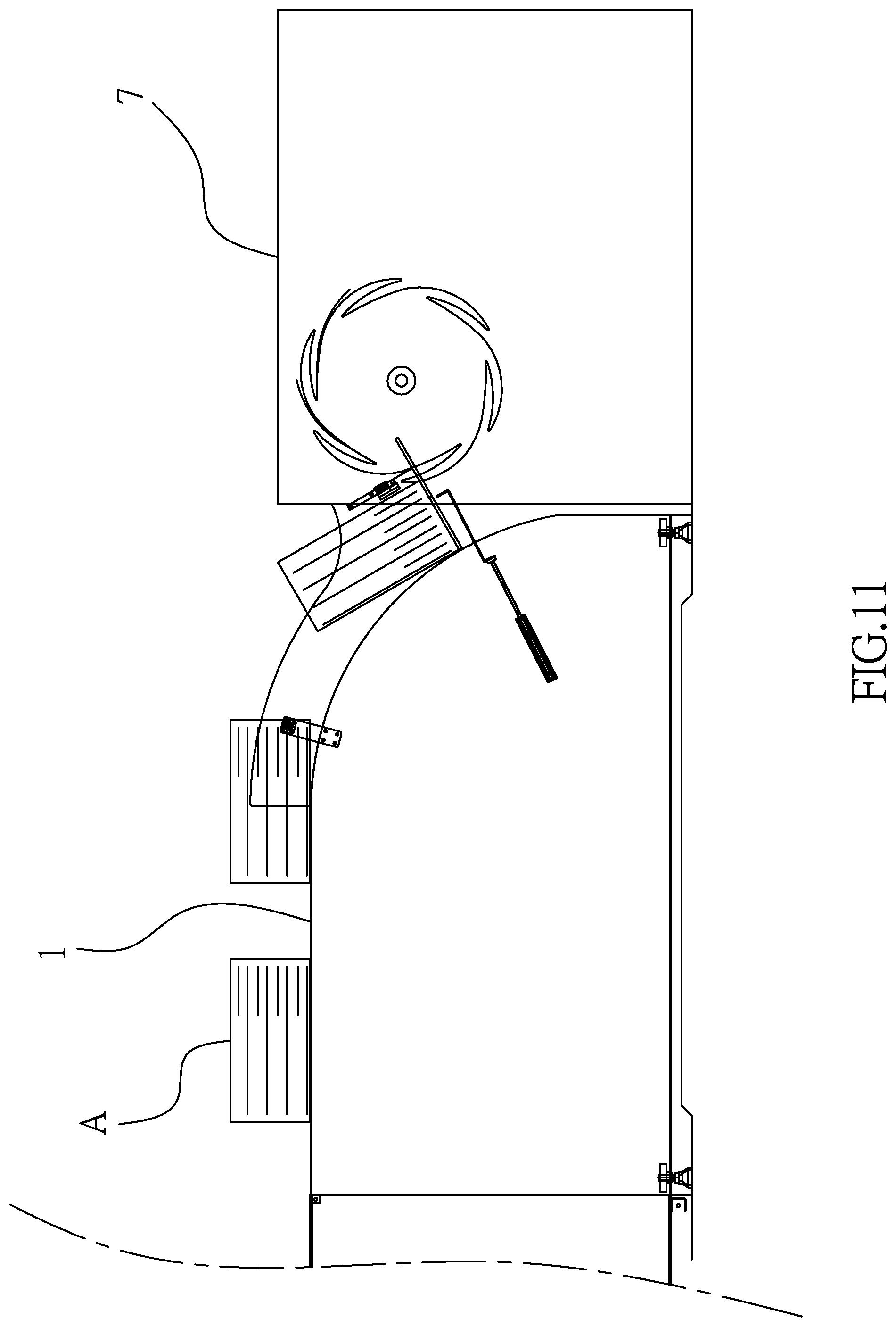 Patent US12319457 Figure 9 – Automatic packaging machine for paper bags