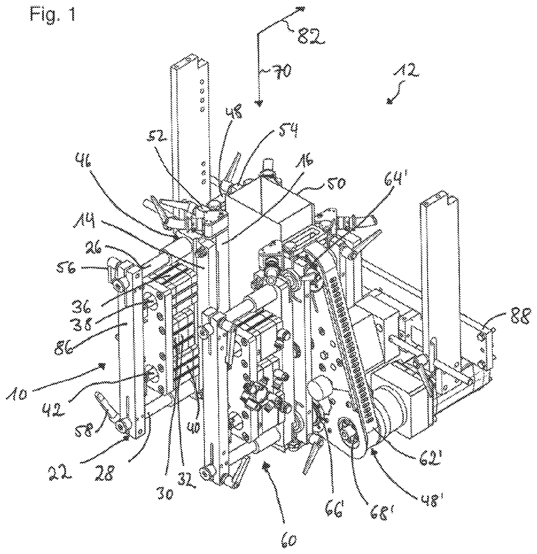 Patent US12319458 Figure 1 – Sealing device and longitudinal sealing device comprising such a sealing device