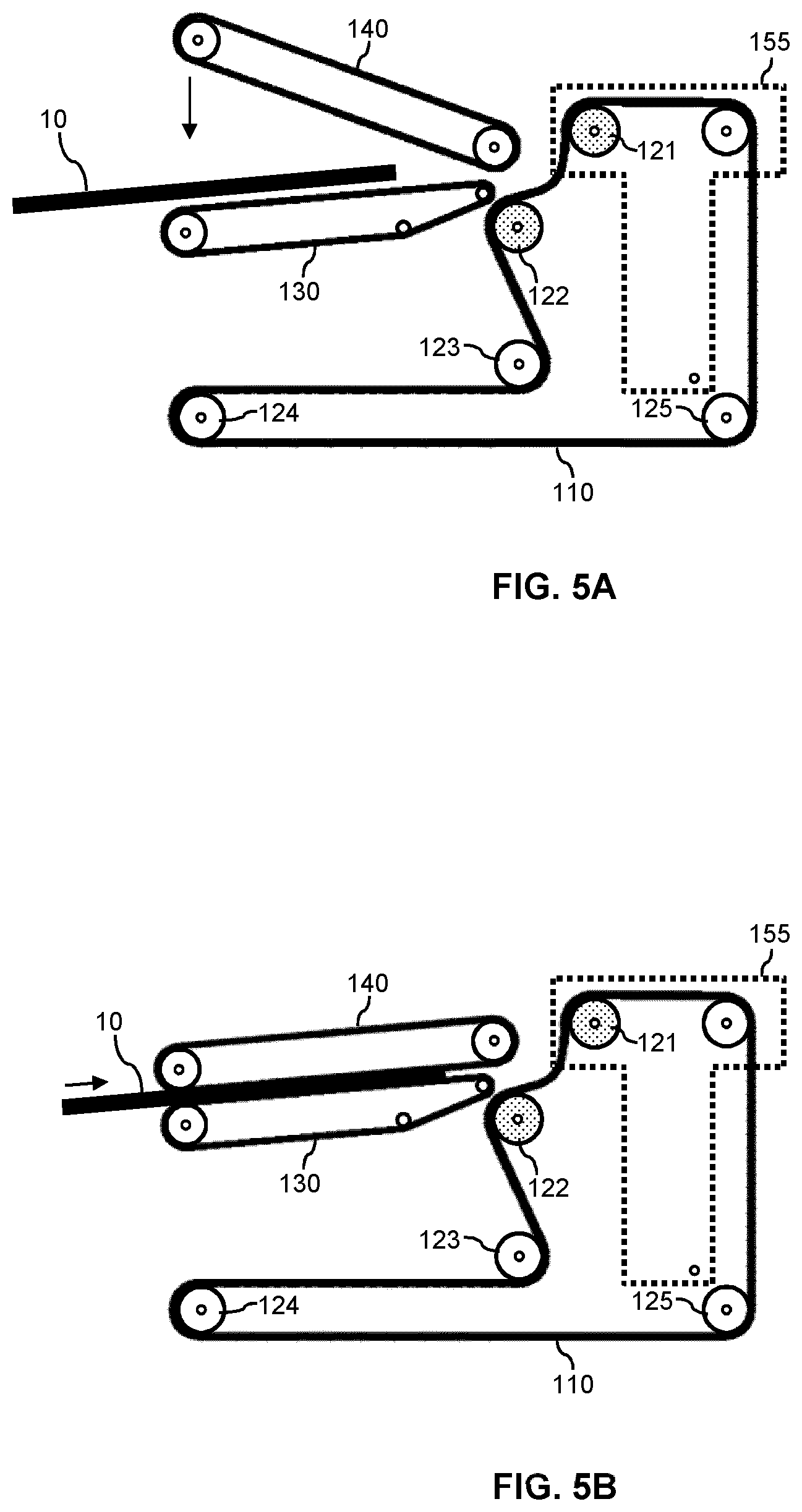 Patent US12319461 Figure 5 – Machine and method for roll-packing of mattresses