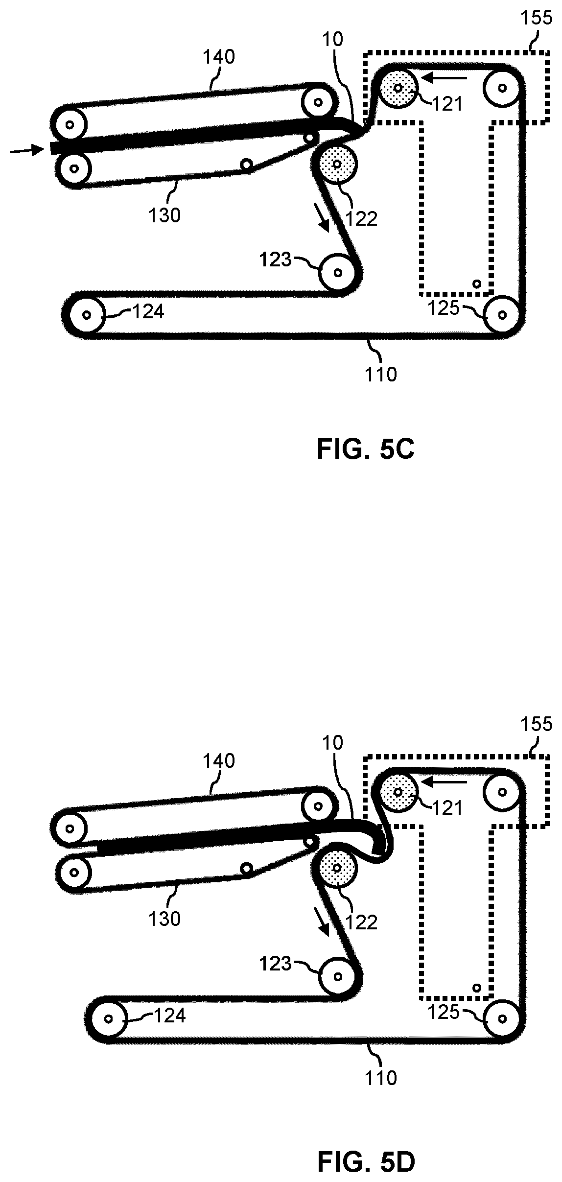 Patent US12319461 Figure 6 – Machine and method for roll-packing of mattresses