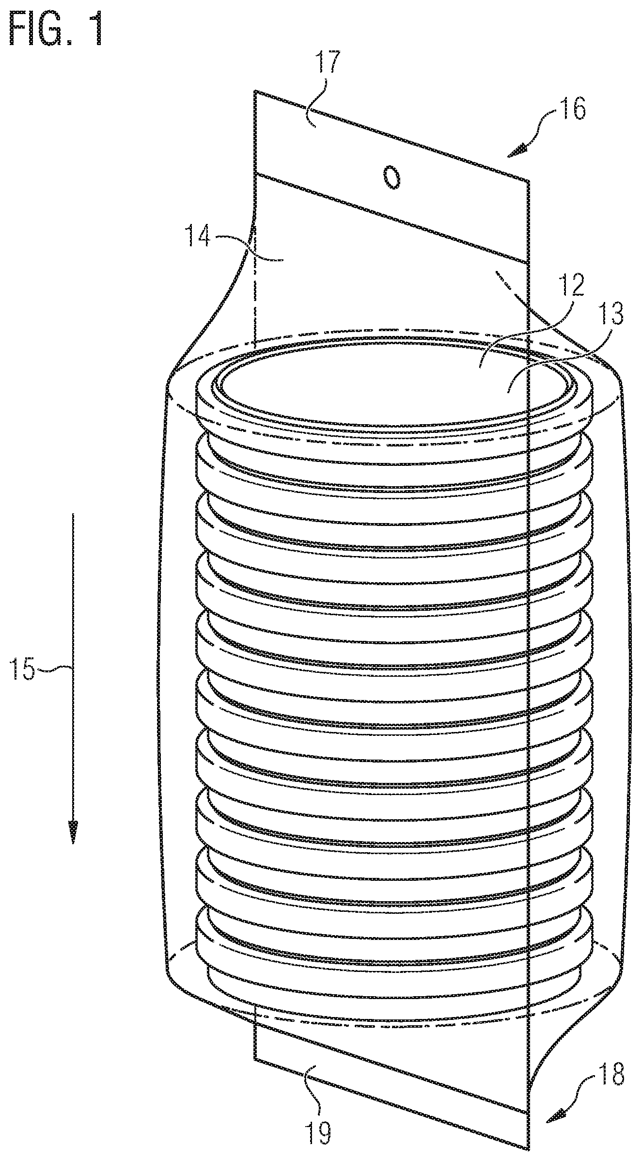 Patent US12319462 Figure 1 – Device, set, pharmaceutical plant and method for unpacking a plurality of articles