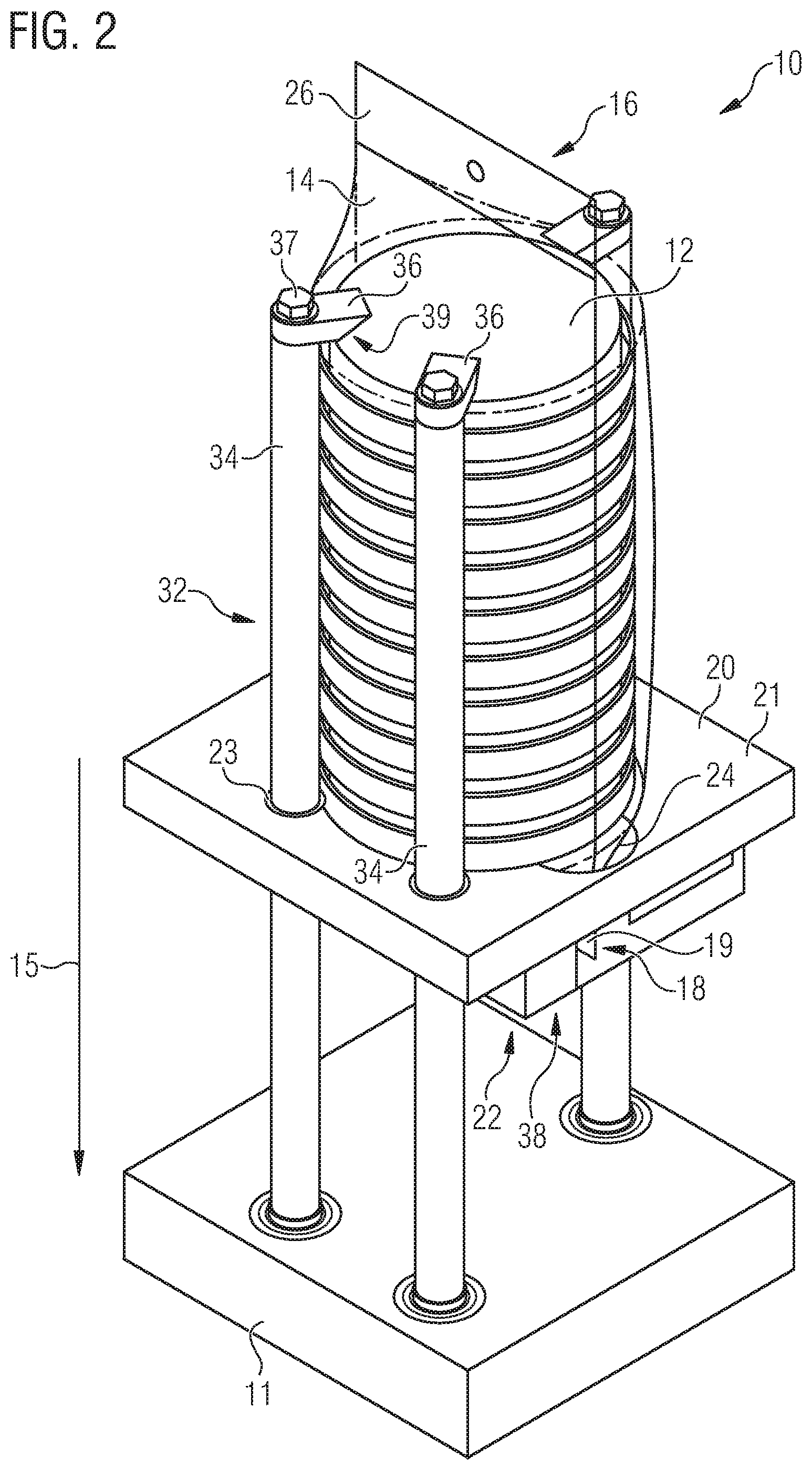 Patent US12319462 Figure 2 – Device, set, pharmaceutical plant and method for unpacking a plurality of articles