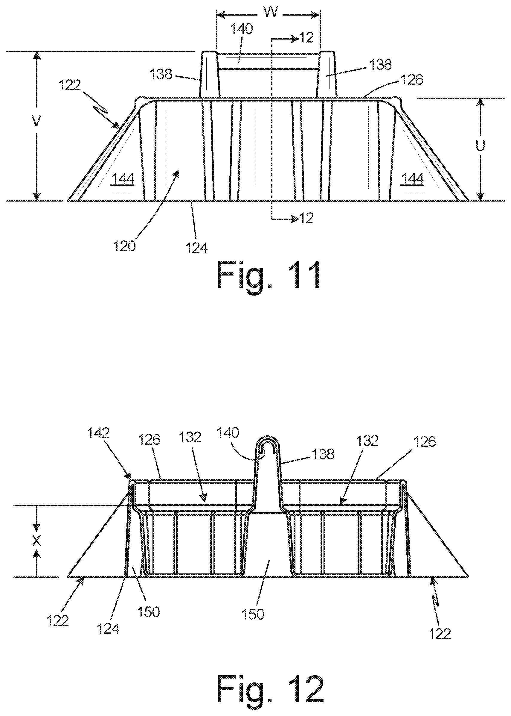 Patent US12319464 Figure 10 – Caddy with spill prevention stabilizers