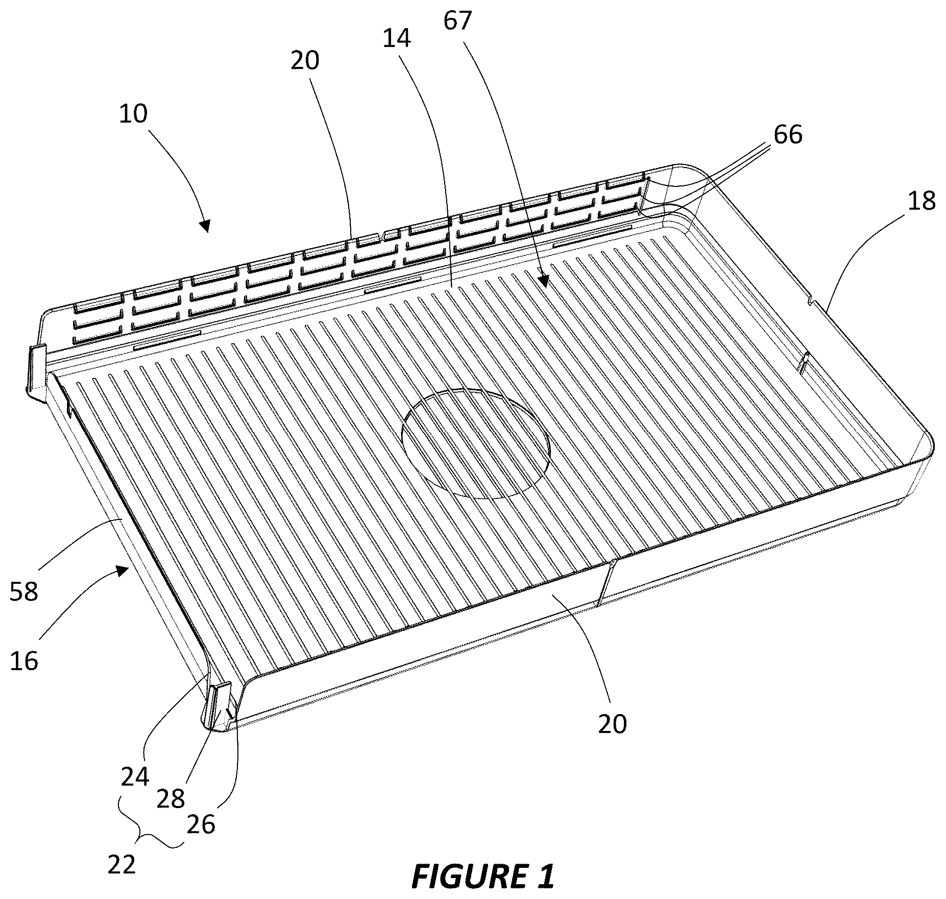 Patent US12319466 Figure 1 – Transporting packaging units