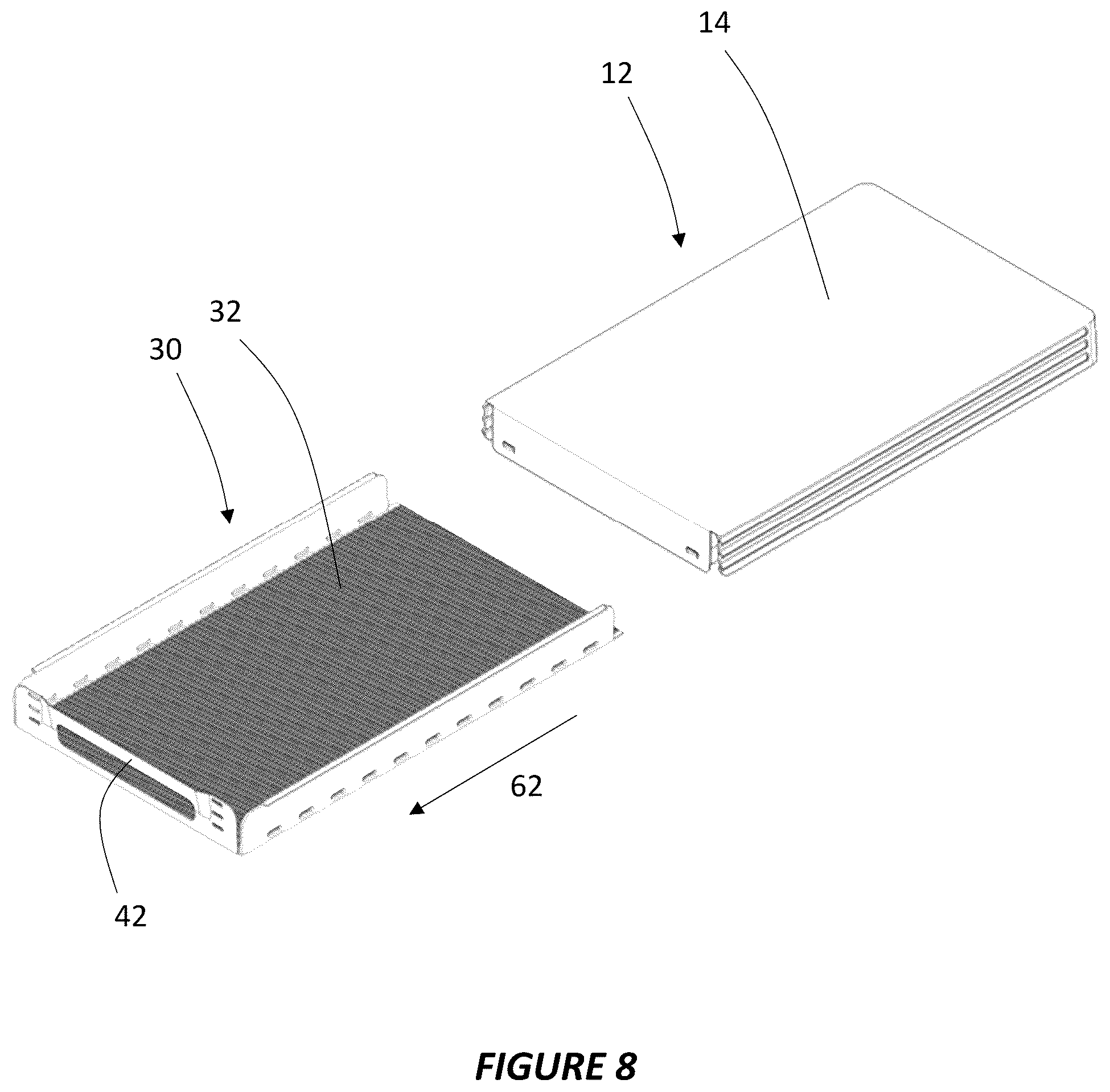 Patent US12319466 Figure 8 – Transporting packaging units