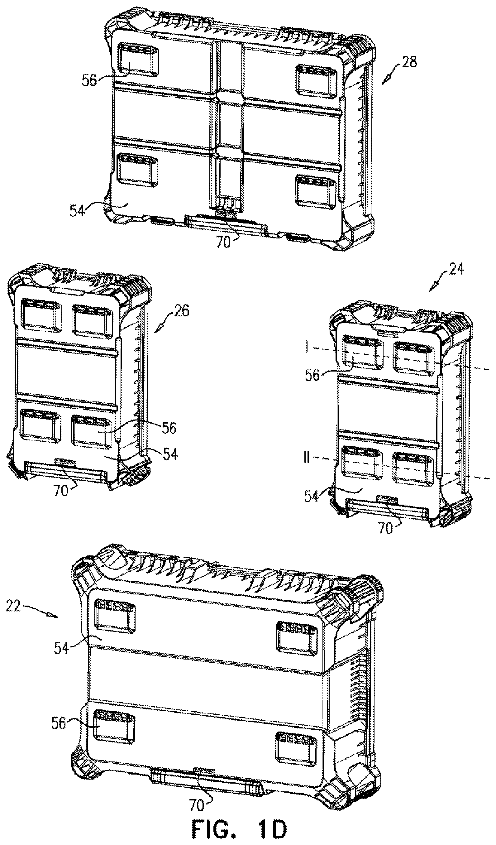 Patent US12319469 Figure 4 – Utility assembly and coupling mechanism