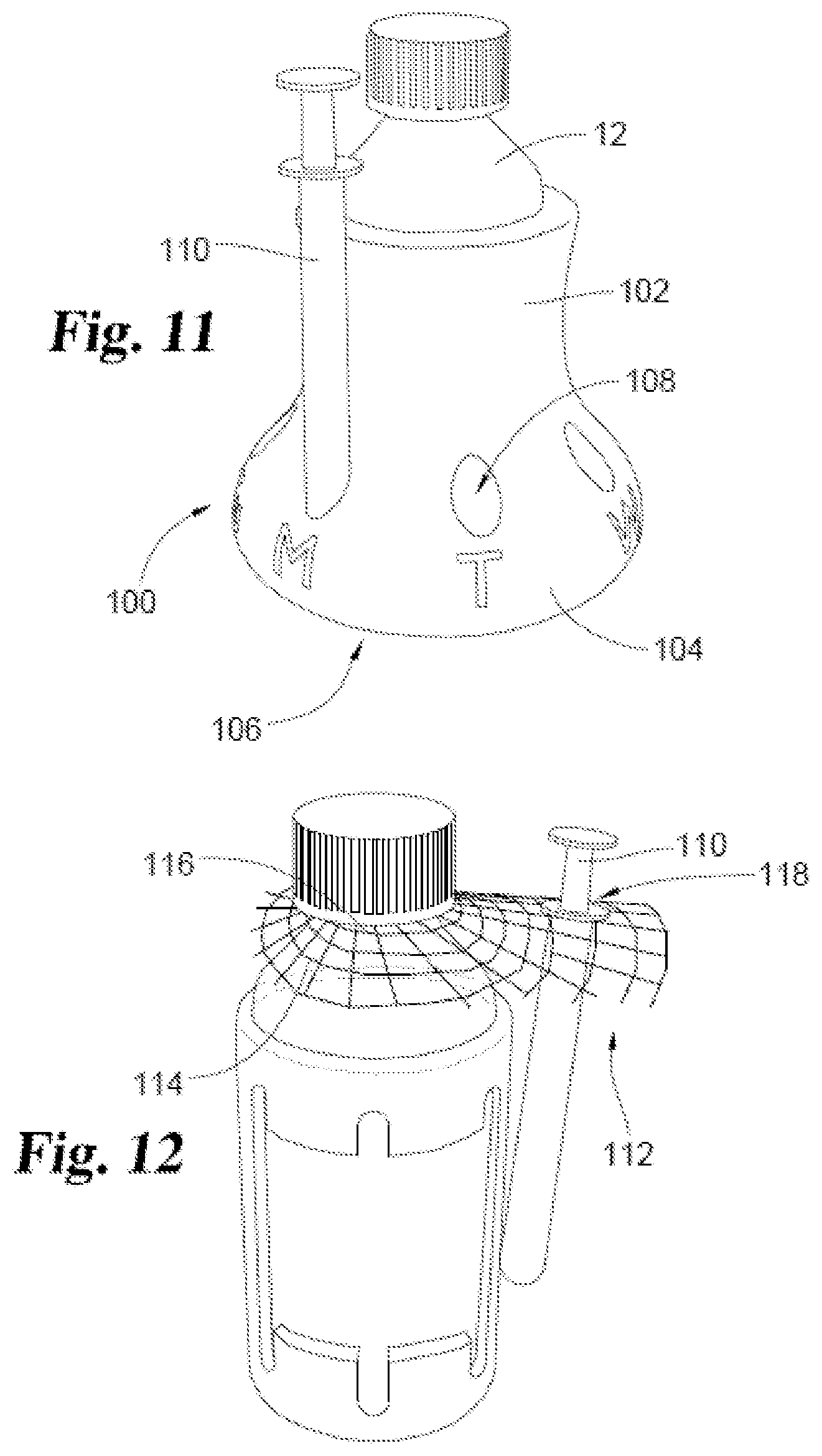 Patent US12319471 Figure 5 – Gripping attachment for a bottle