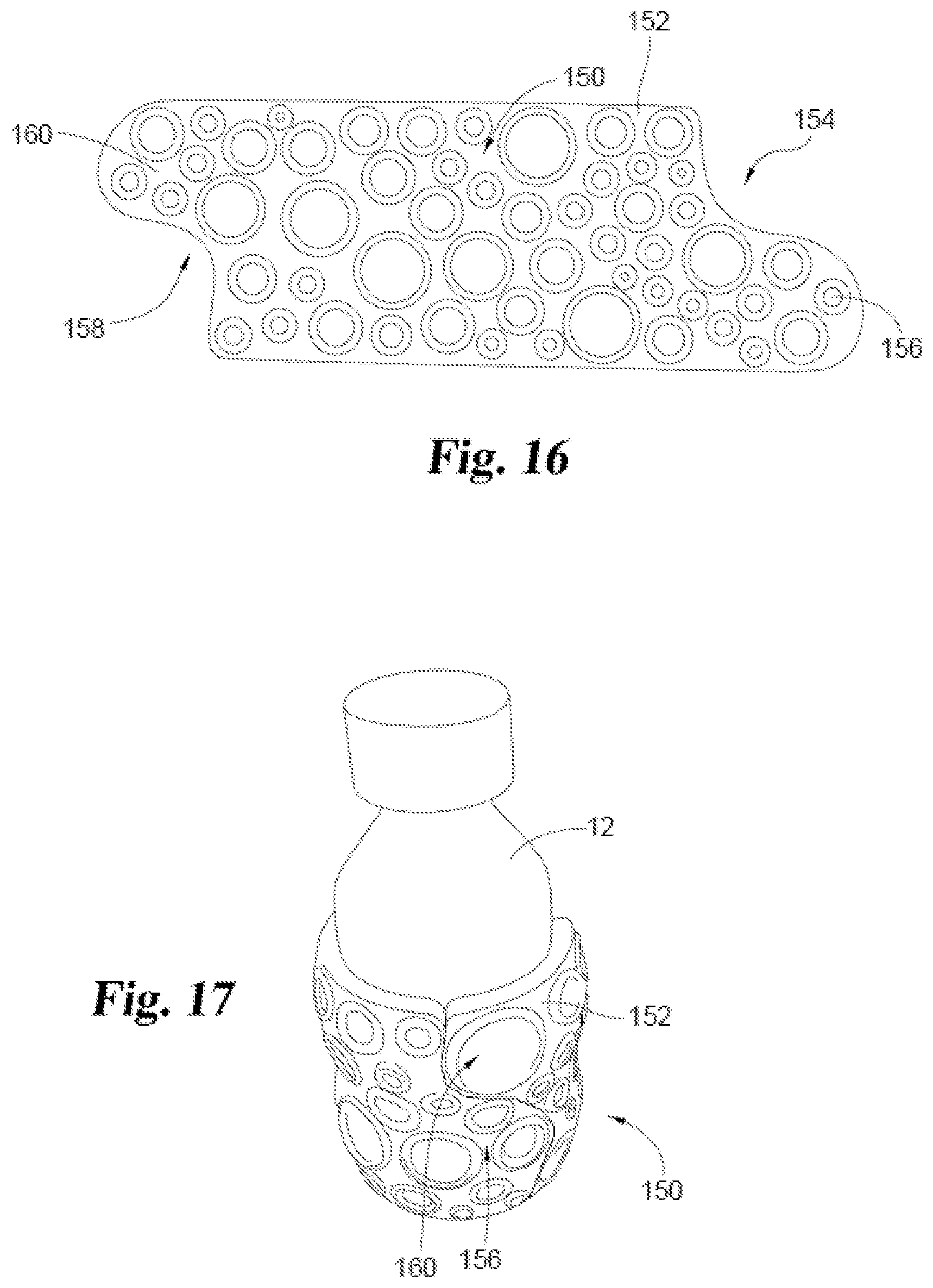 Patent US12319471 Figure 8 – Gripping attachment for a bottle