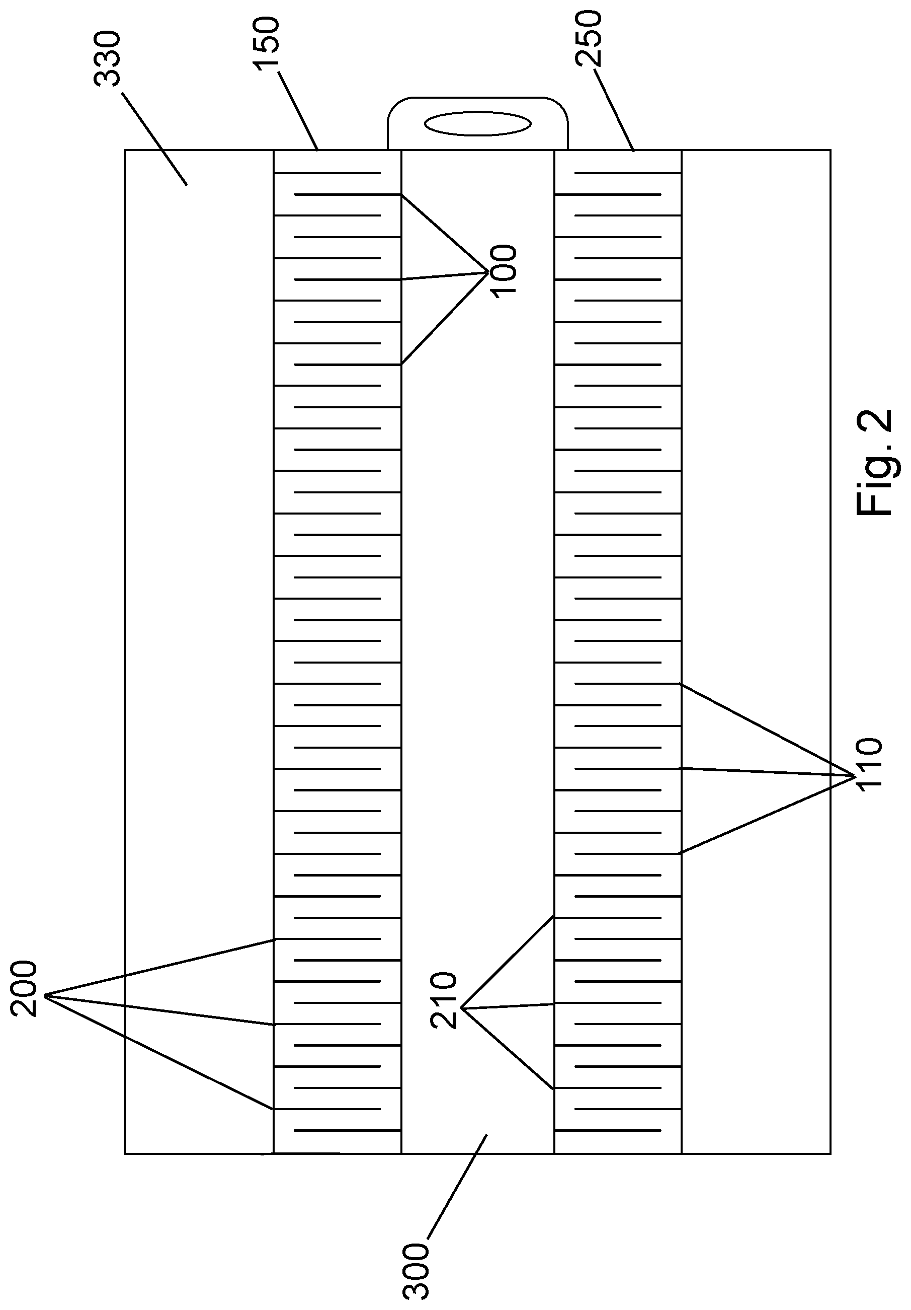 Patent US12319472 Figure 2 – Compression based fish hook holding device