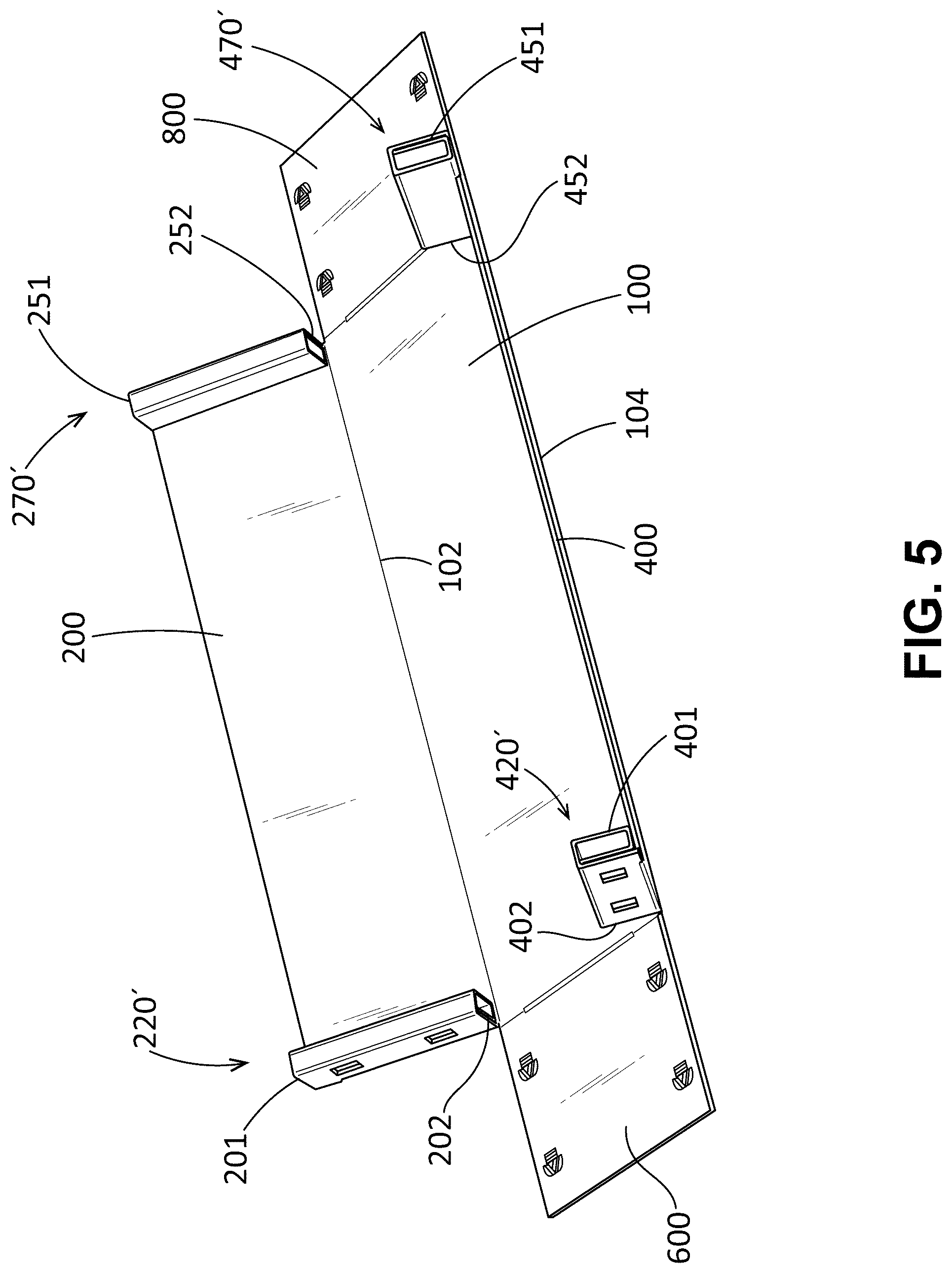 Patent US12319476 Figure 5 – Packaging assembly